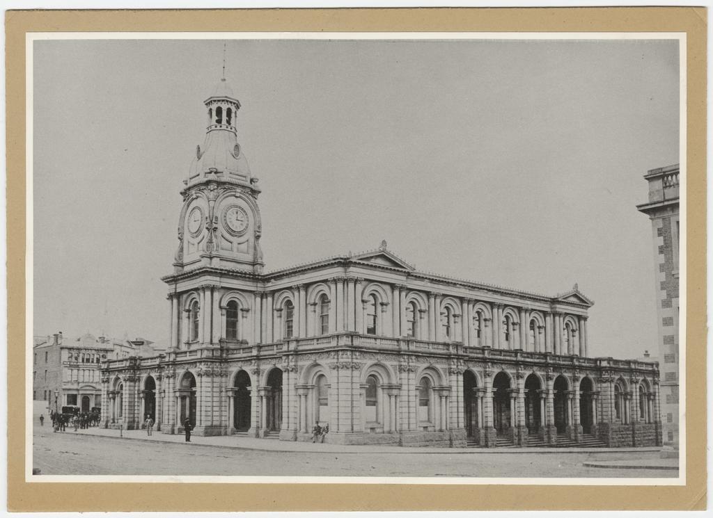 University Building (later Stock Exchange Building) 