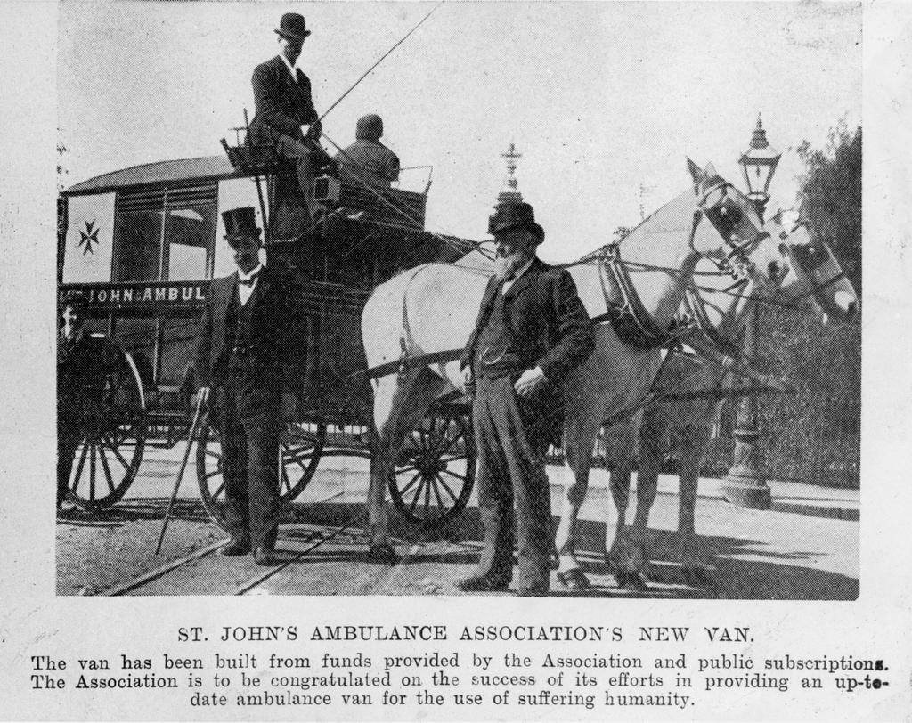 St John Ambulance Association horse-drawn van