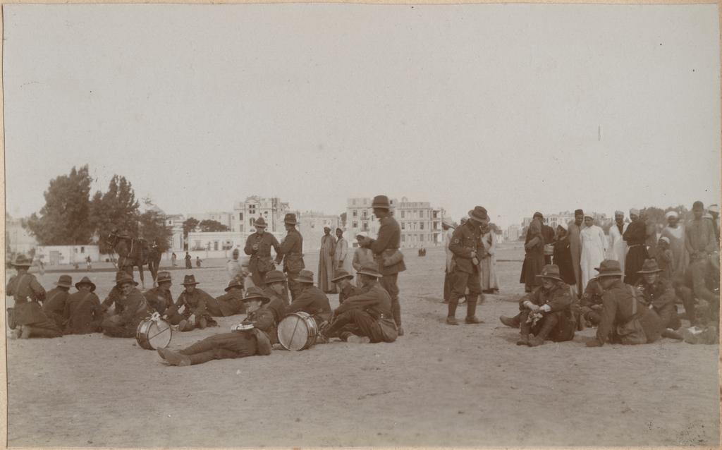 'The company resting near the Tomb of Caliphs'