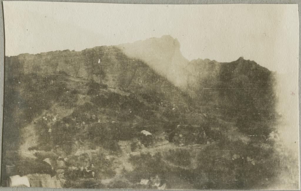 Unidentified steep hillside