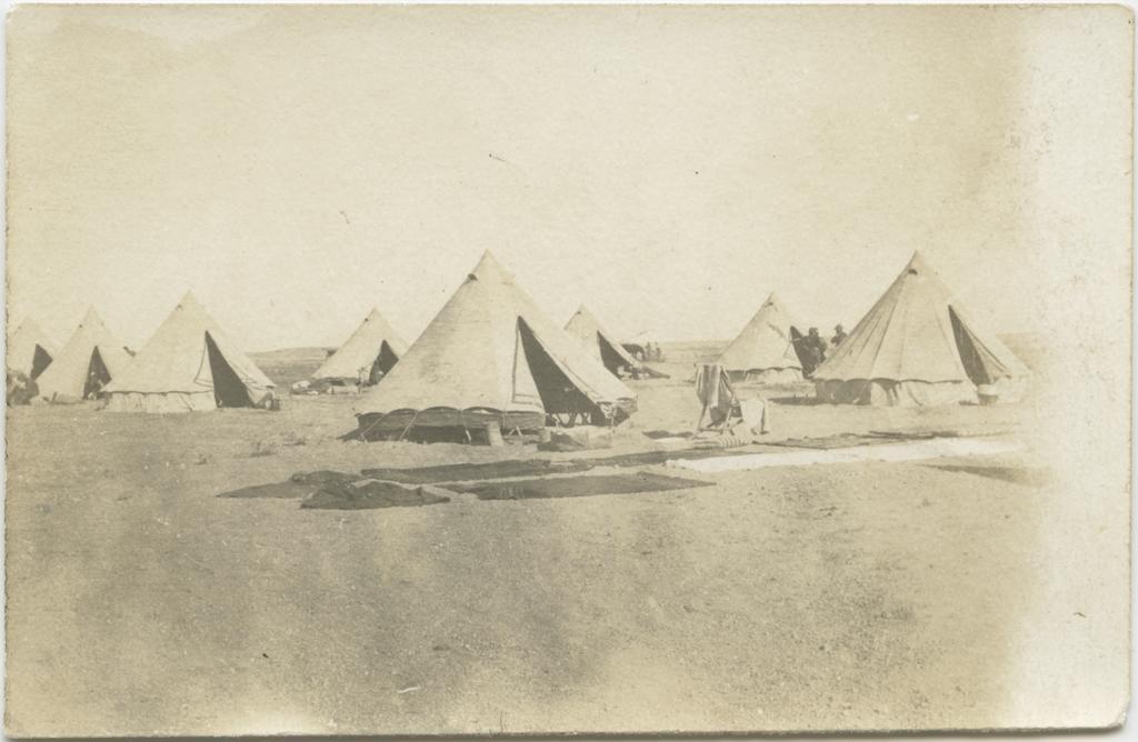 Tents and campsite