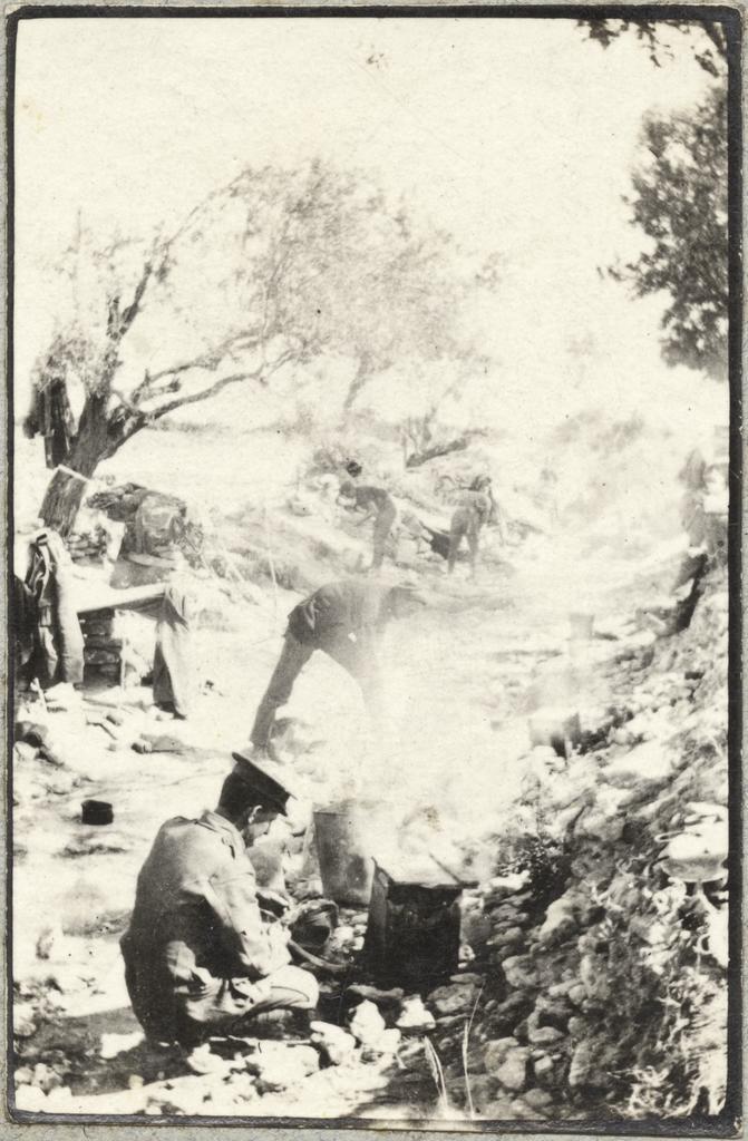 Soldiers at Cape Helles