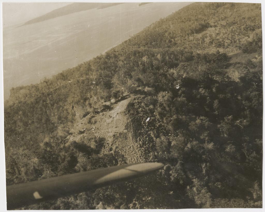 'Jap Radar RAAF Beaufighter Kills Celebes 1944-45. Cape Tekoe Radar - November 1944. Before'