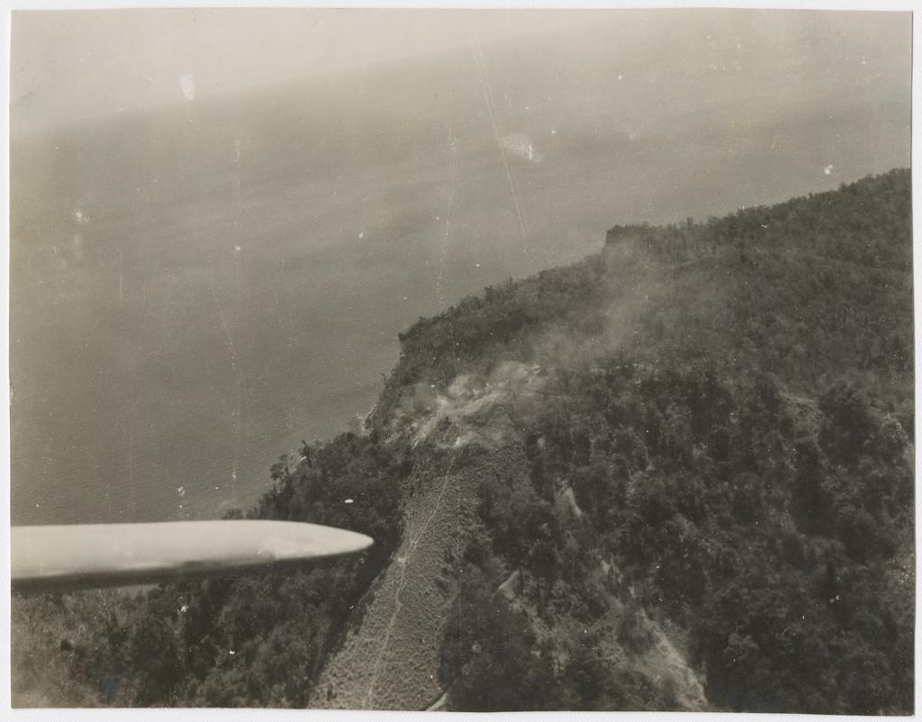 'Jap Radar RAAF Beaufighter Kills Celebes 1944-45. Cape Tekoe Radar - November 1944. After'