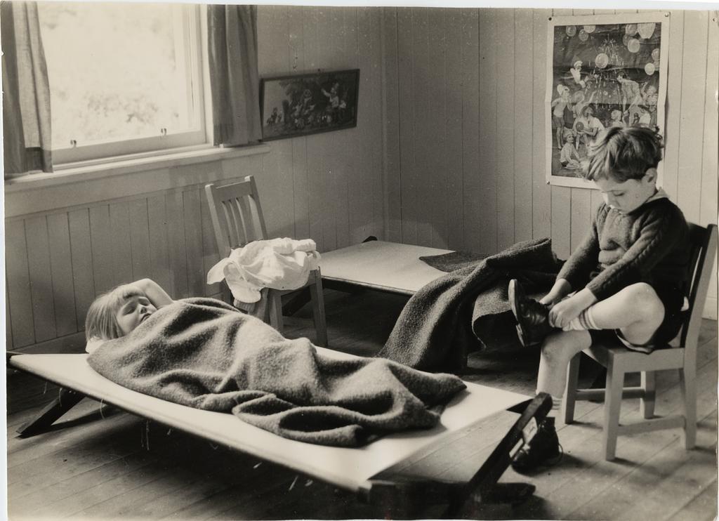 'The afternoon rest period at the pre-school educational centre' at the Andersons Bay Pre-School Centre