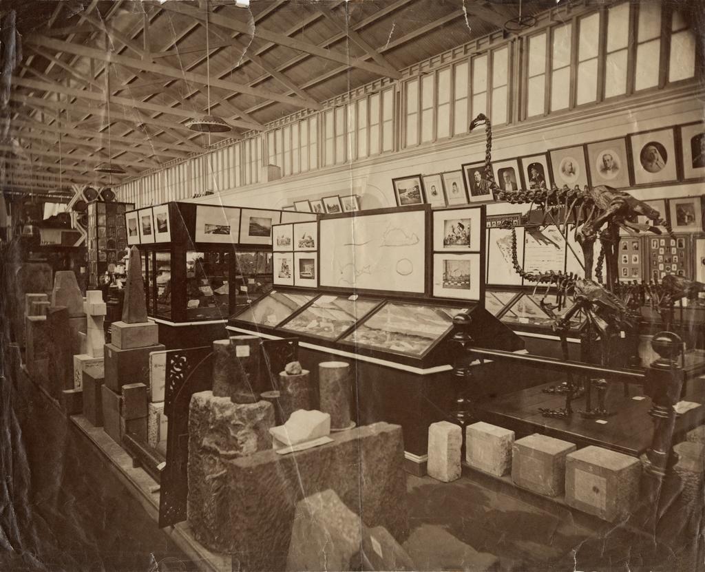 Museum or exhibition interior