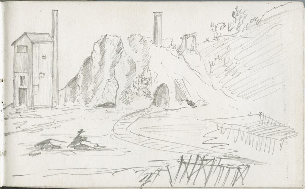 Sketch of mine workings