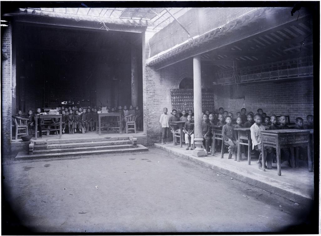 Boys' school in China