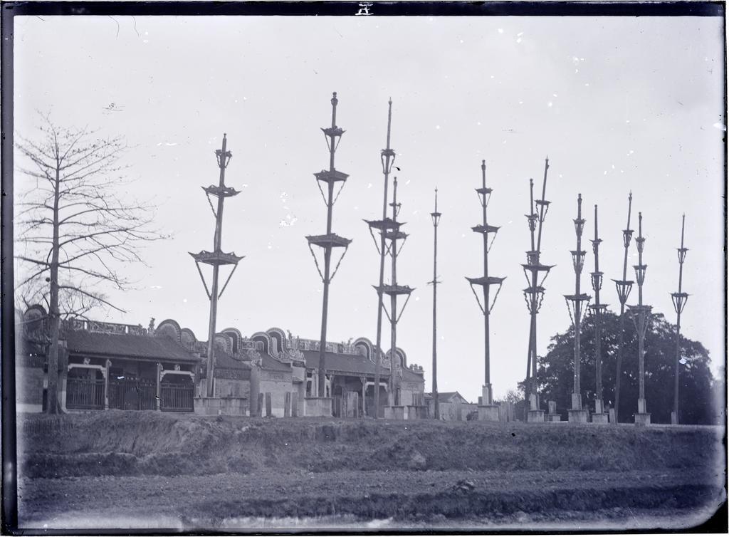 'The ancestral temple in the great village'