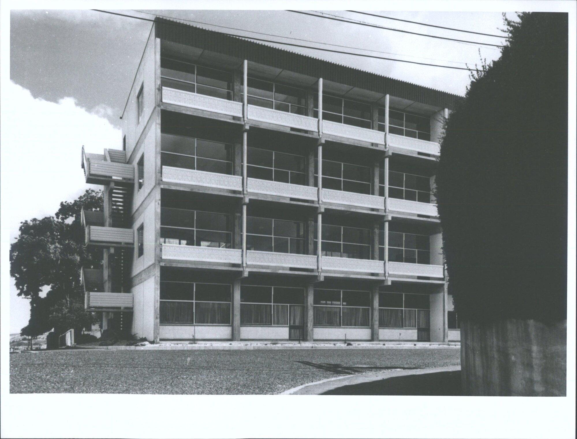 [Brutalist style in Dunedin]