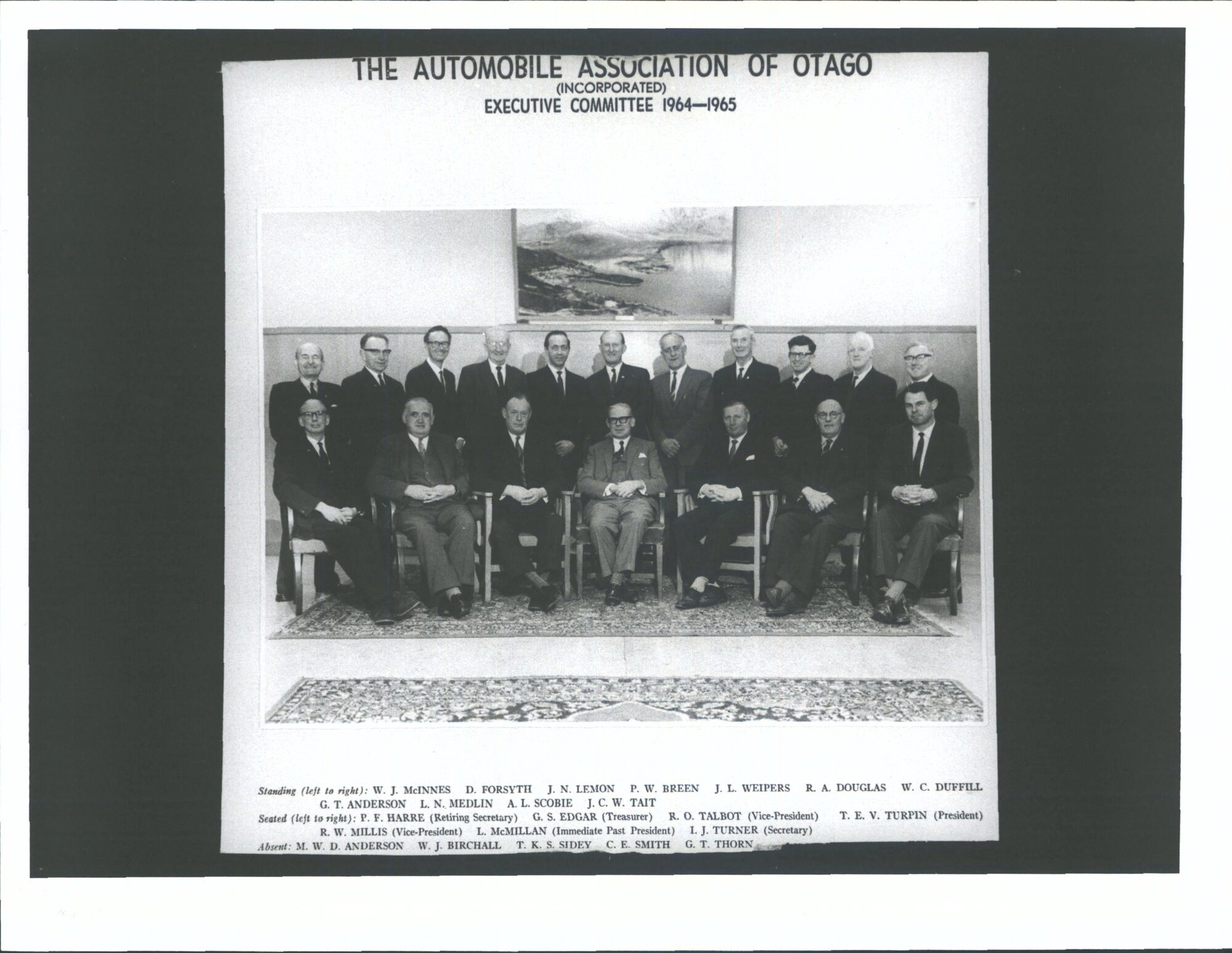 Executive Committee 1964-65