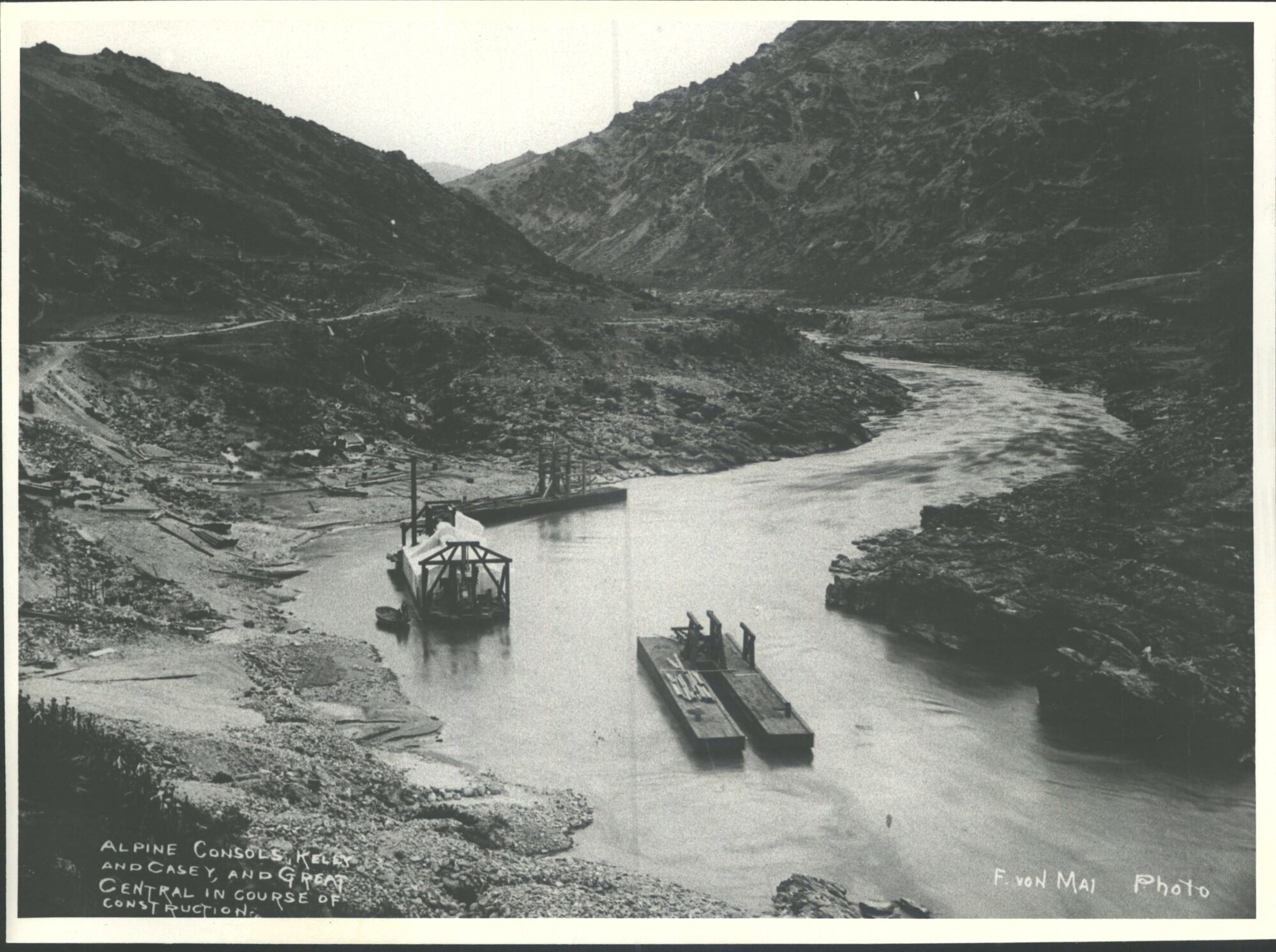 Alpine Consols, Kelly &amp; Casey and Great Central dredges