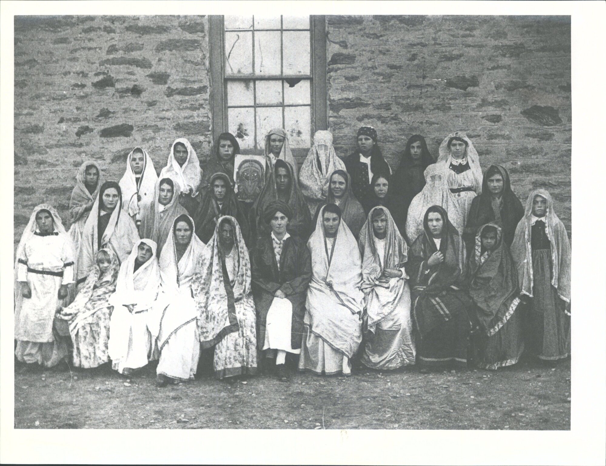 Girls in Indian fancy dress