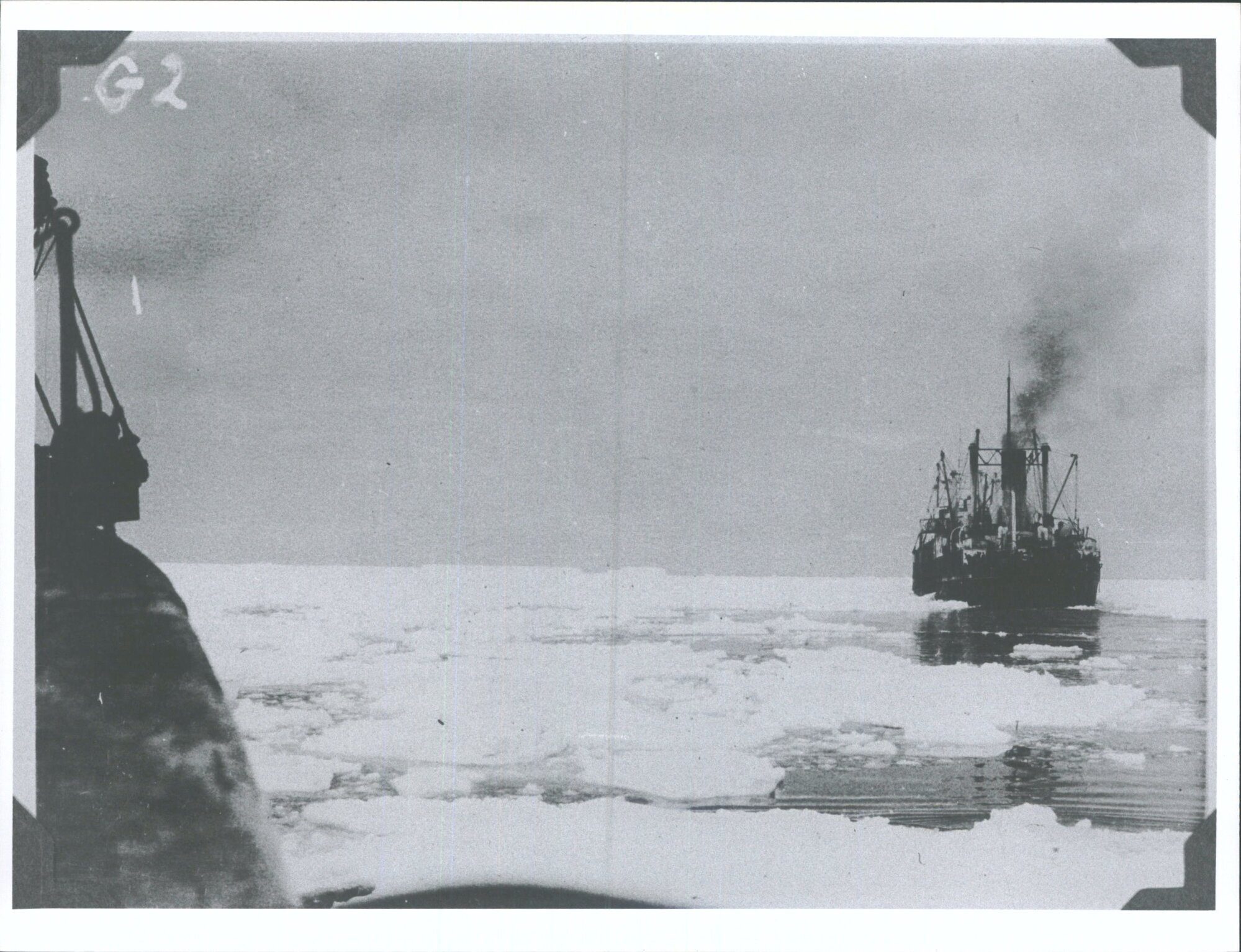 The pack ice getting thicker