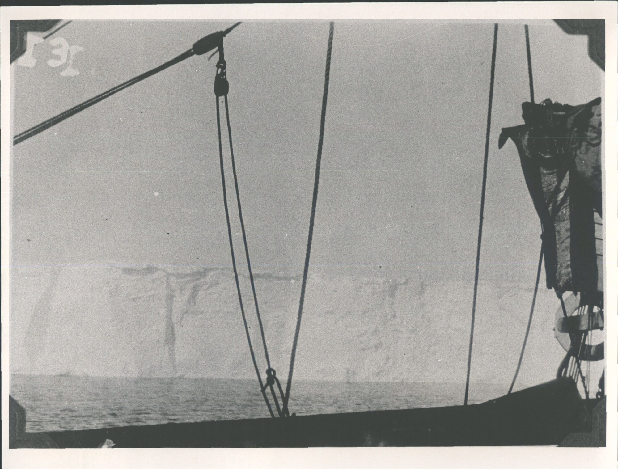 City of New York approaching Ross Ice Barrier