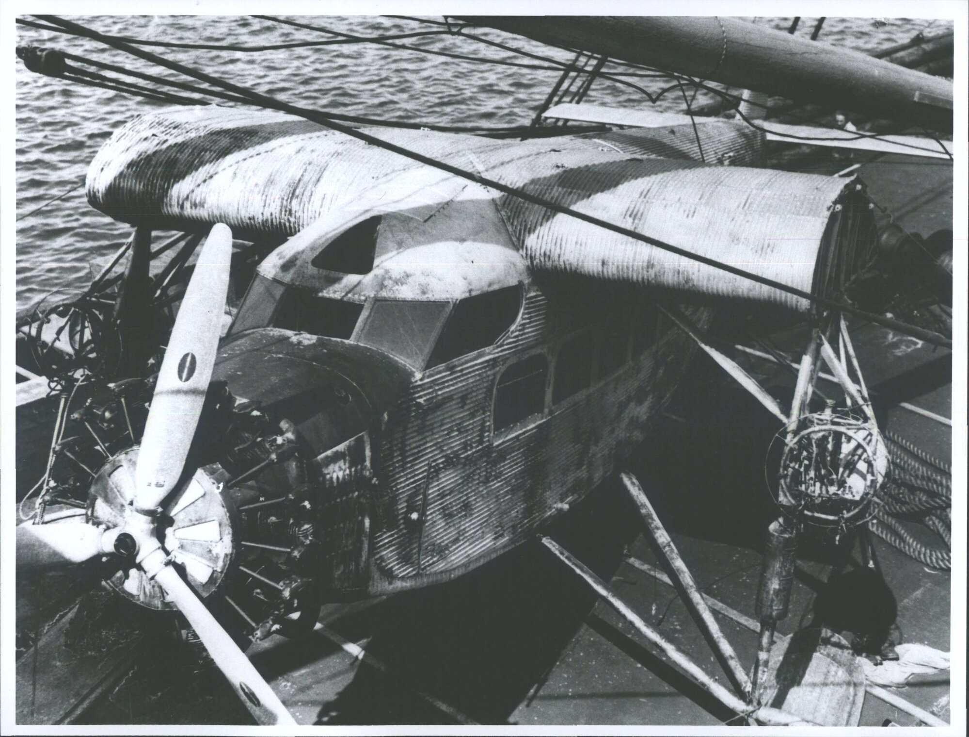 Plane on board ["Lincoln Ellsworth"]