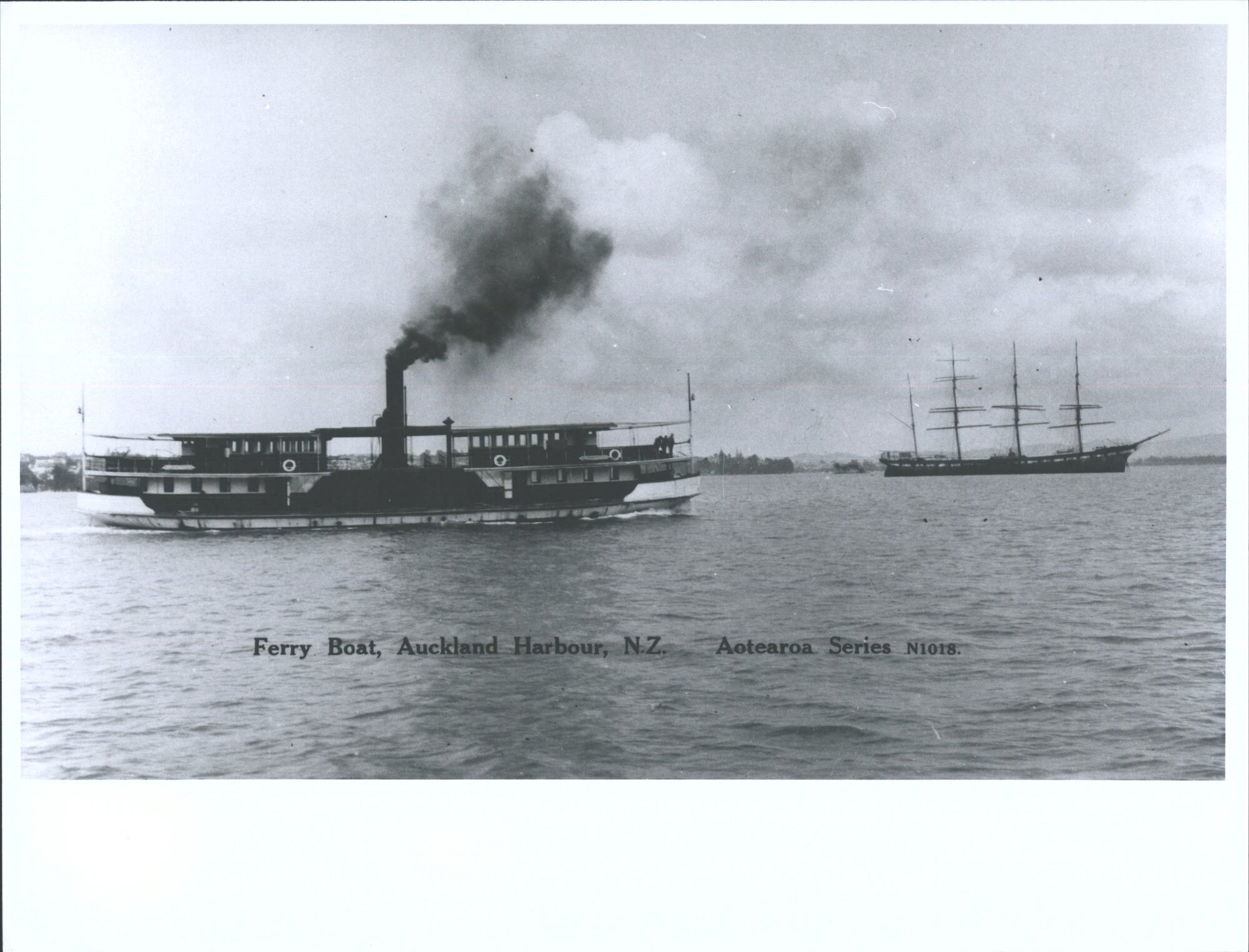 Ferry Boat, Auckland Harbour