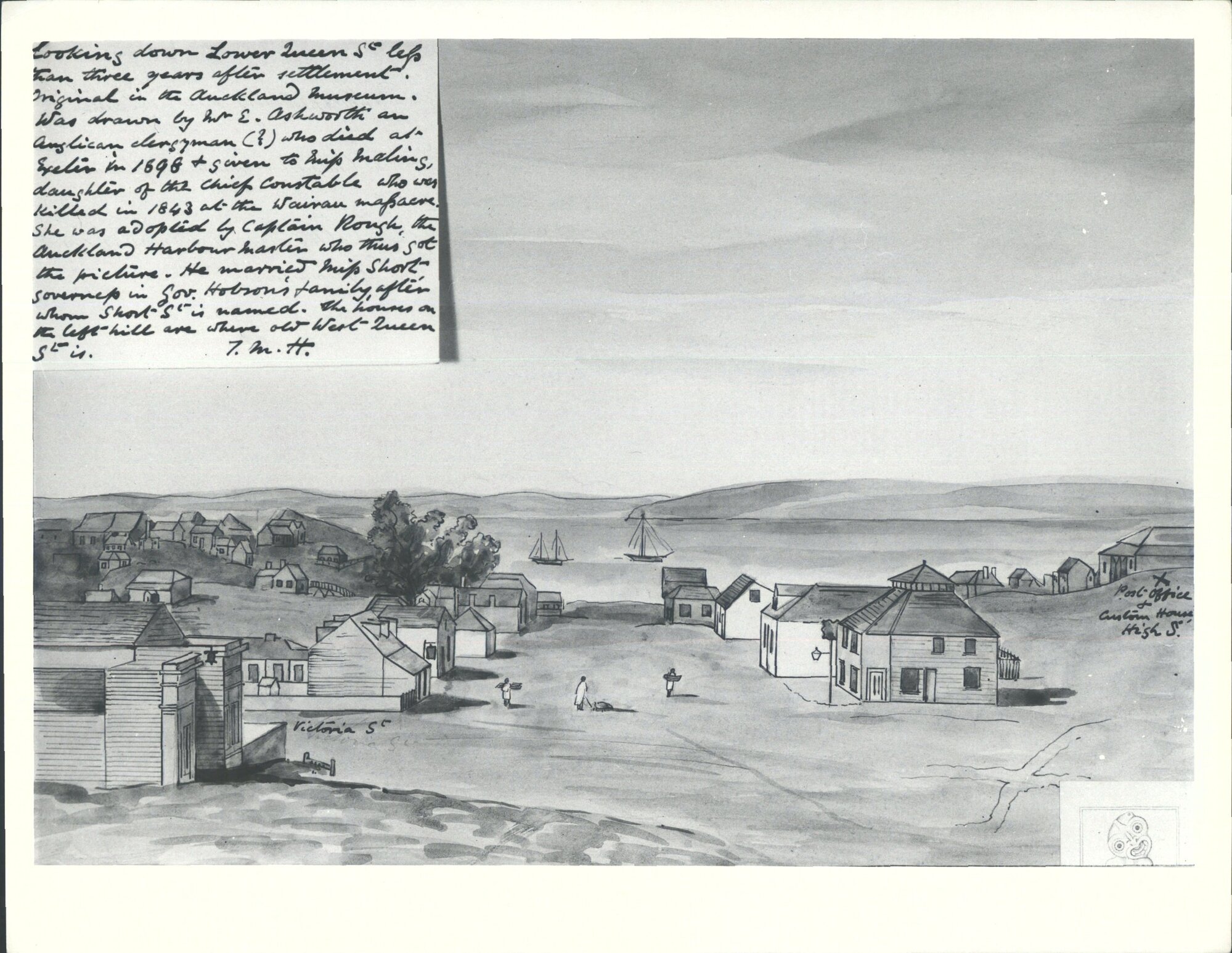 Looking down Lower Queen Street