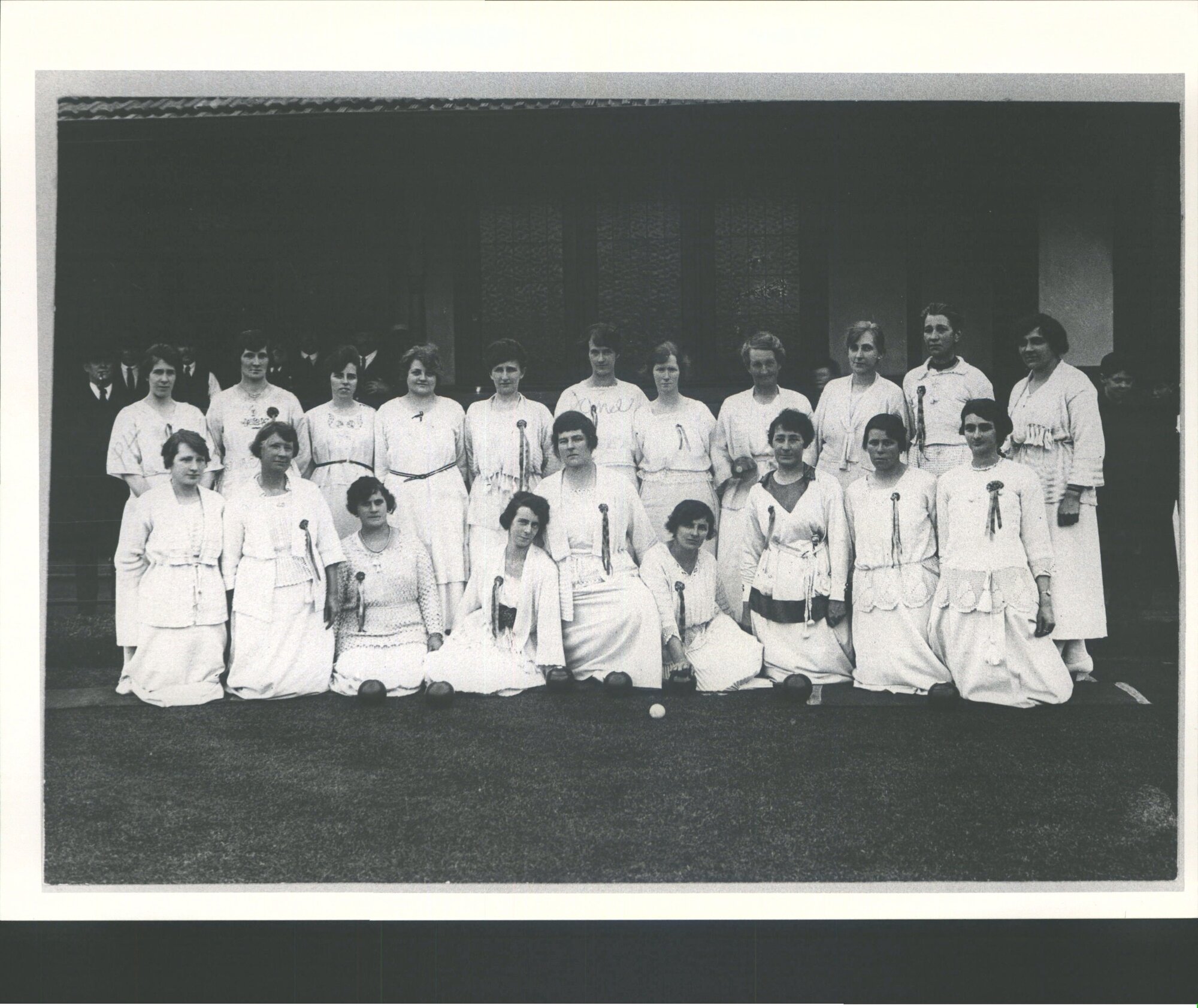 One of the first ladies teams, Melbourne, 1922
