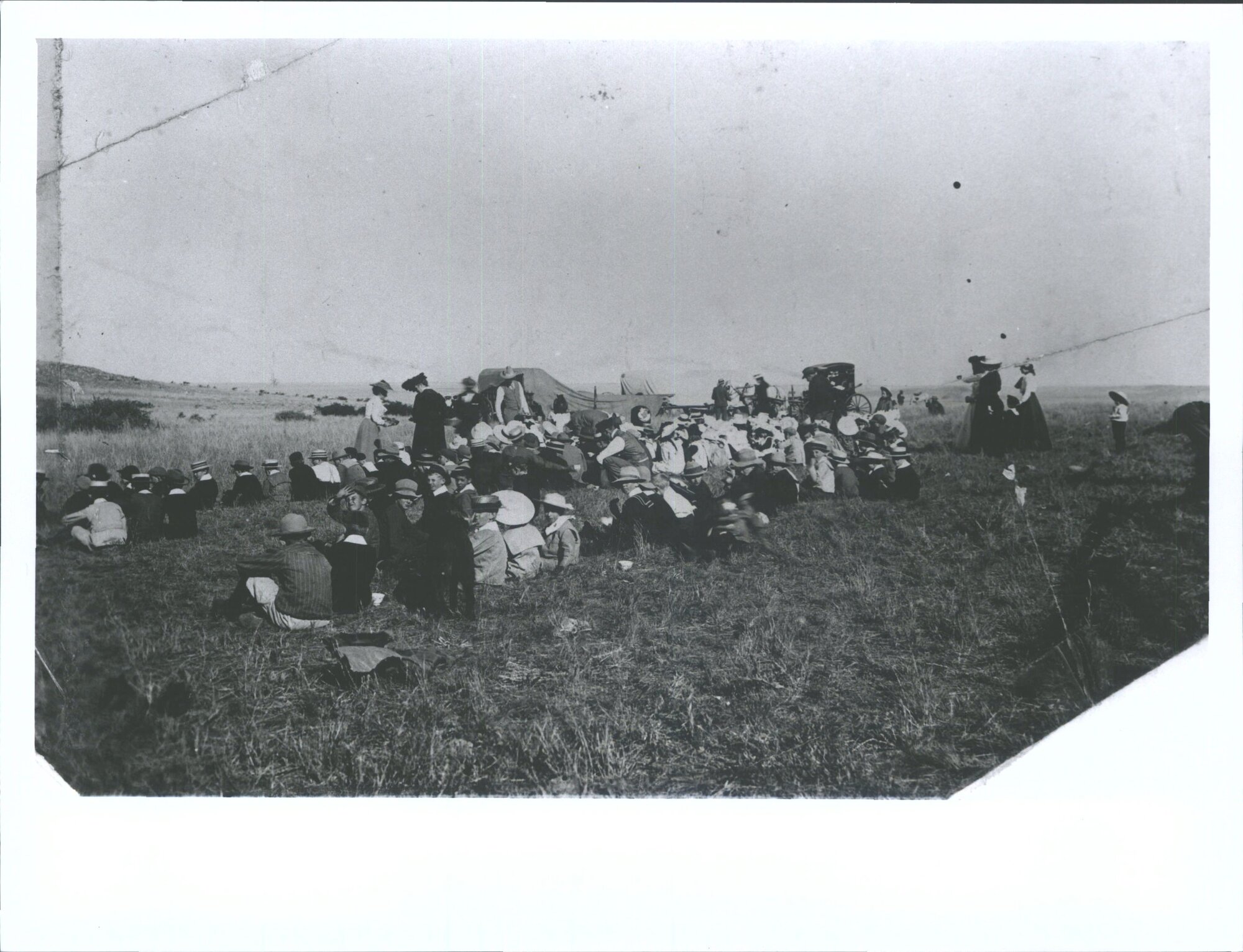 Blue Spur Sunday School Picnic held at Mr Sandy Campbell's, Blue Spur