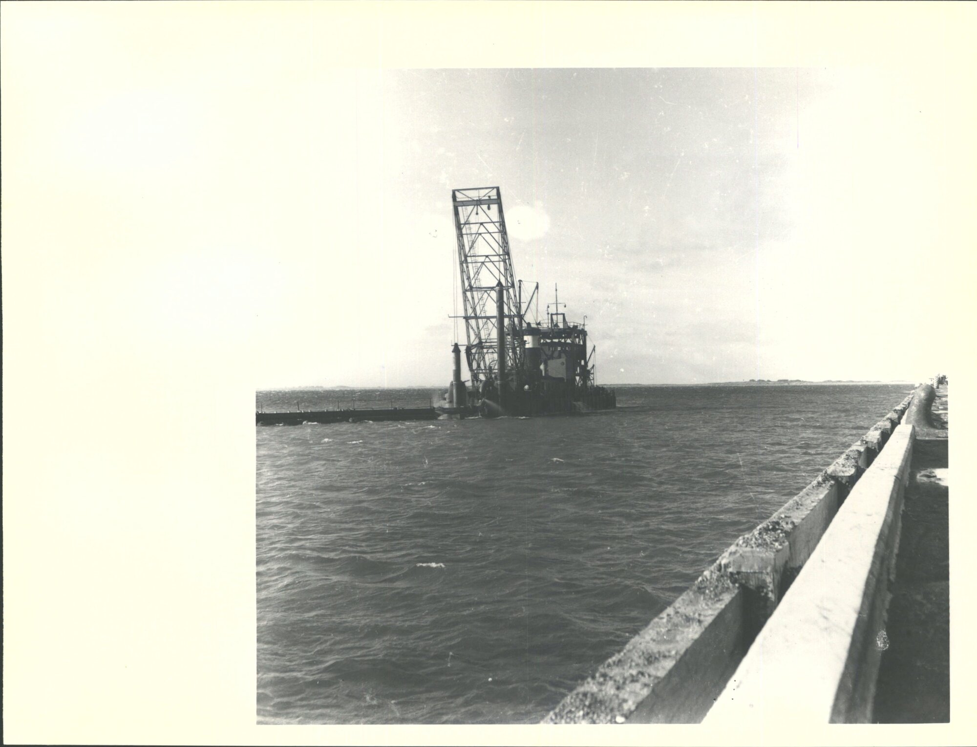 Belgian Suction Dredge at Bluff 1958-60