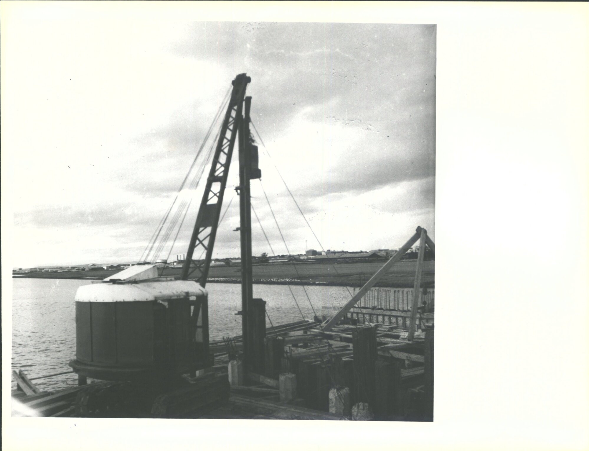 Construction of wharves