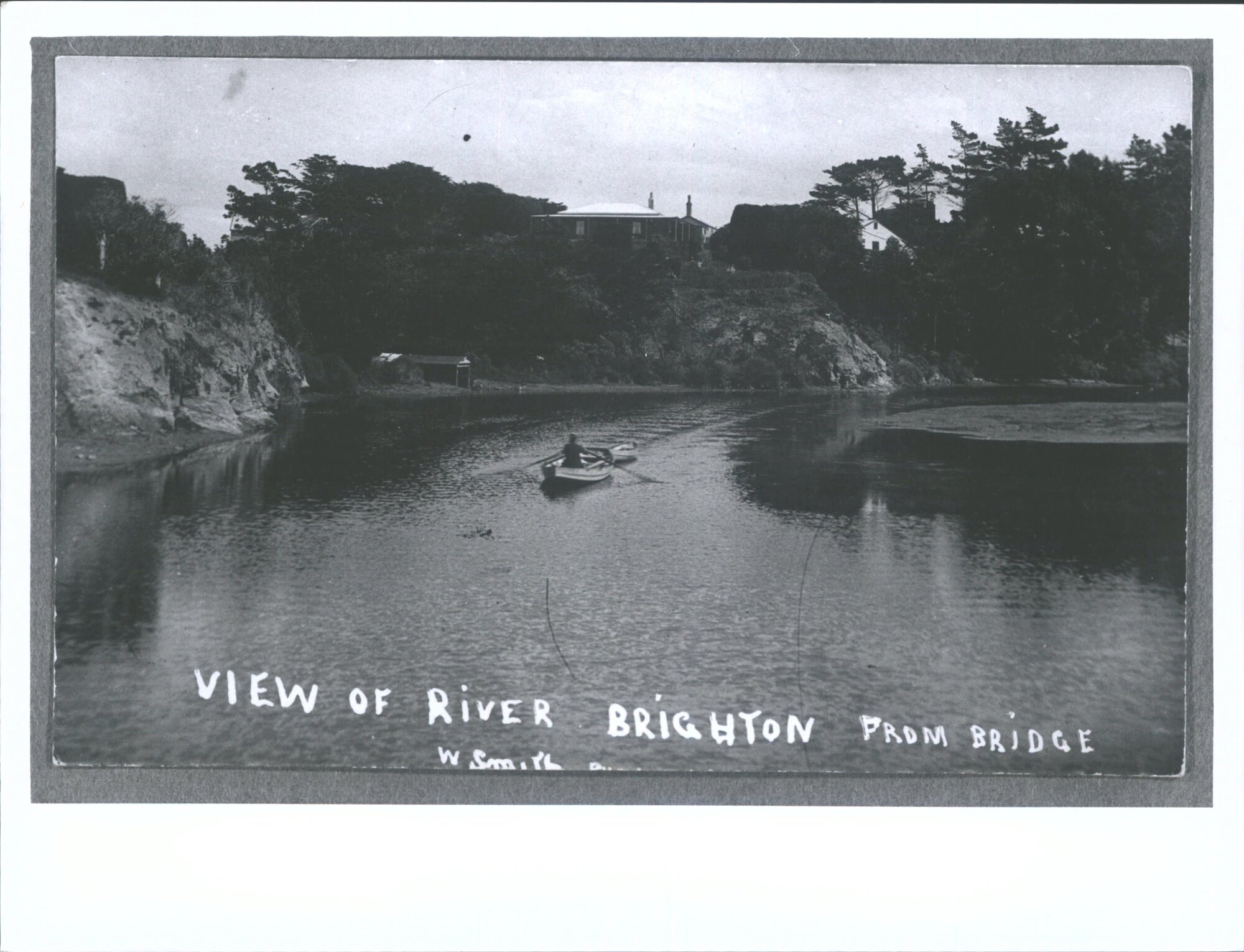 View of River Brighton from Bridge