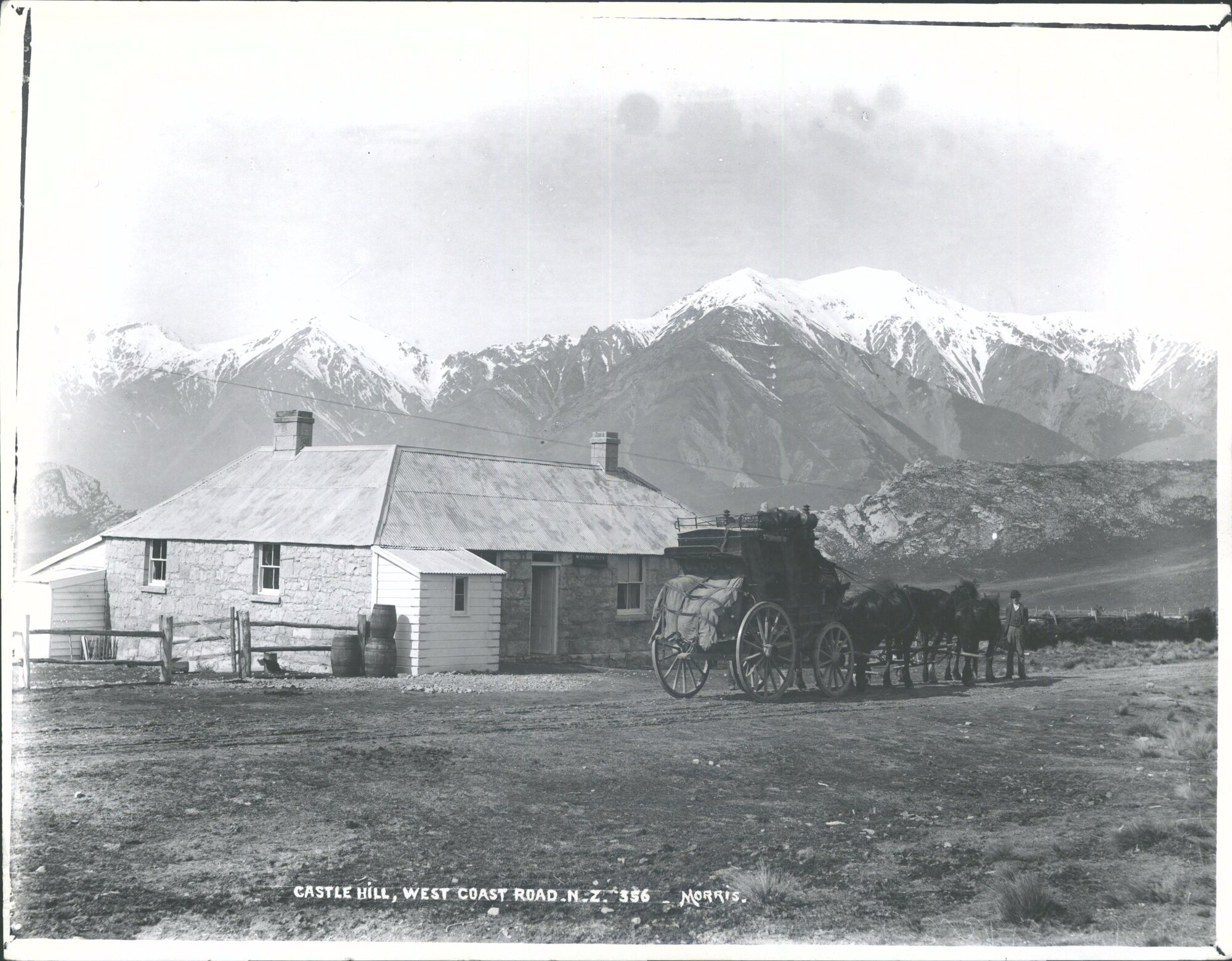 Castle Hill, West Coast Road. N.Z.