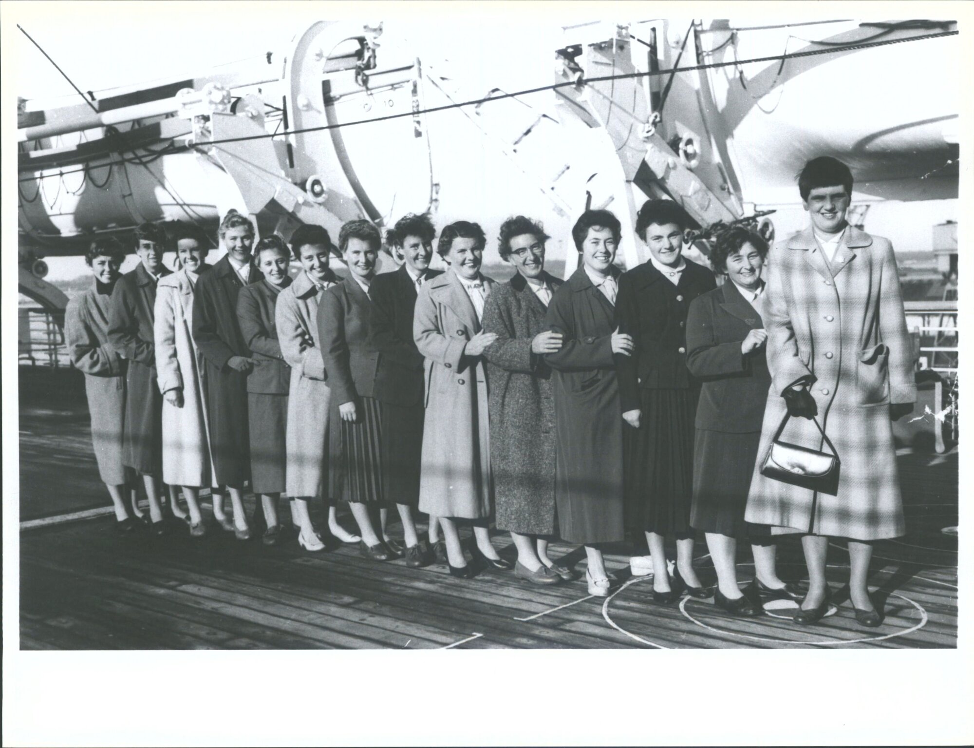 England Women's Cricket team which toured N.Z. in 1958