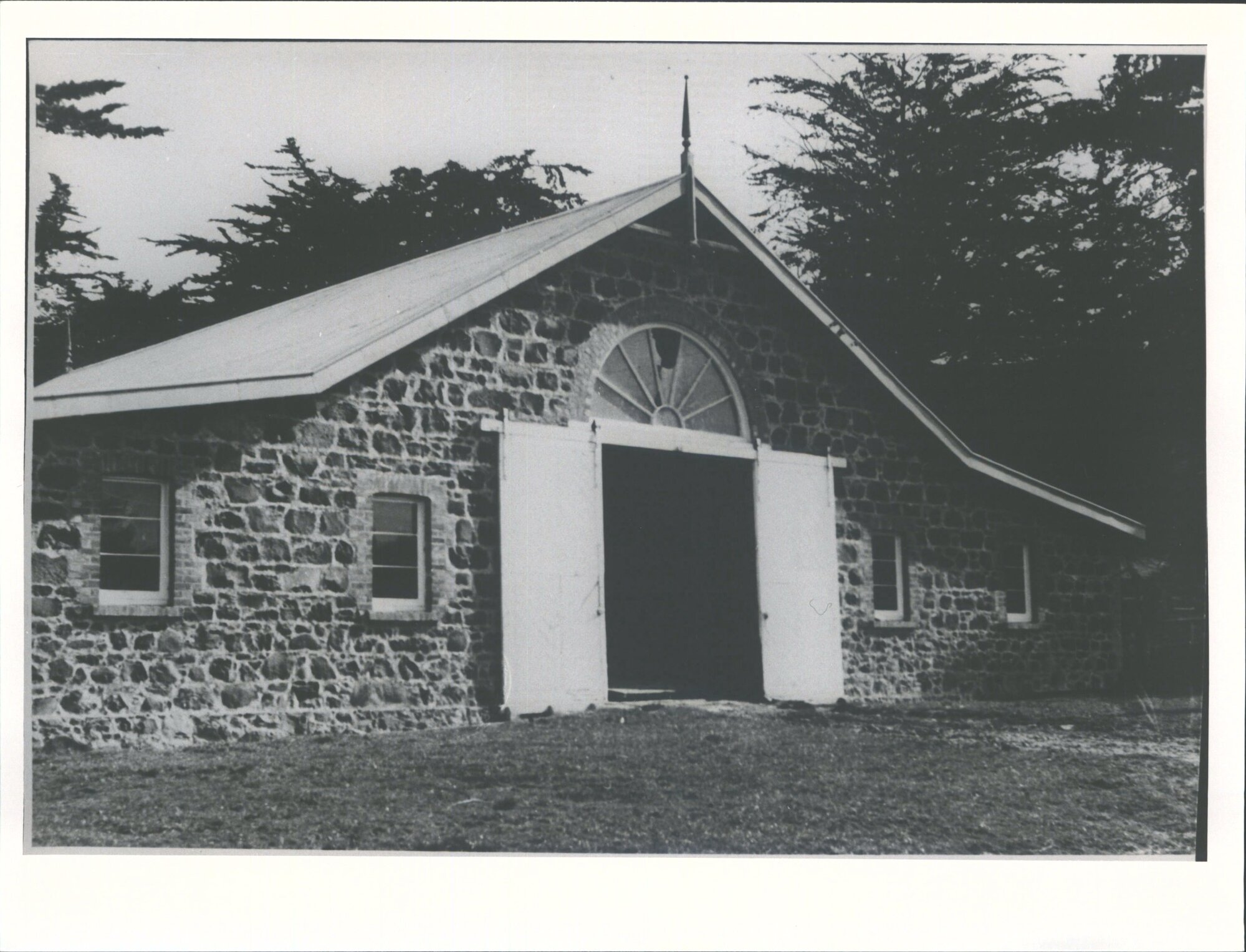 Horseshoe Bush Stable Built by Henry Driver 1884