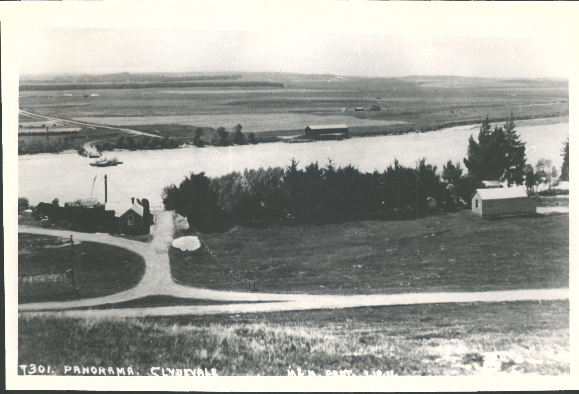 near Greenfield side of the river