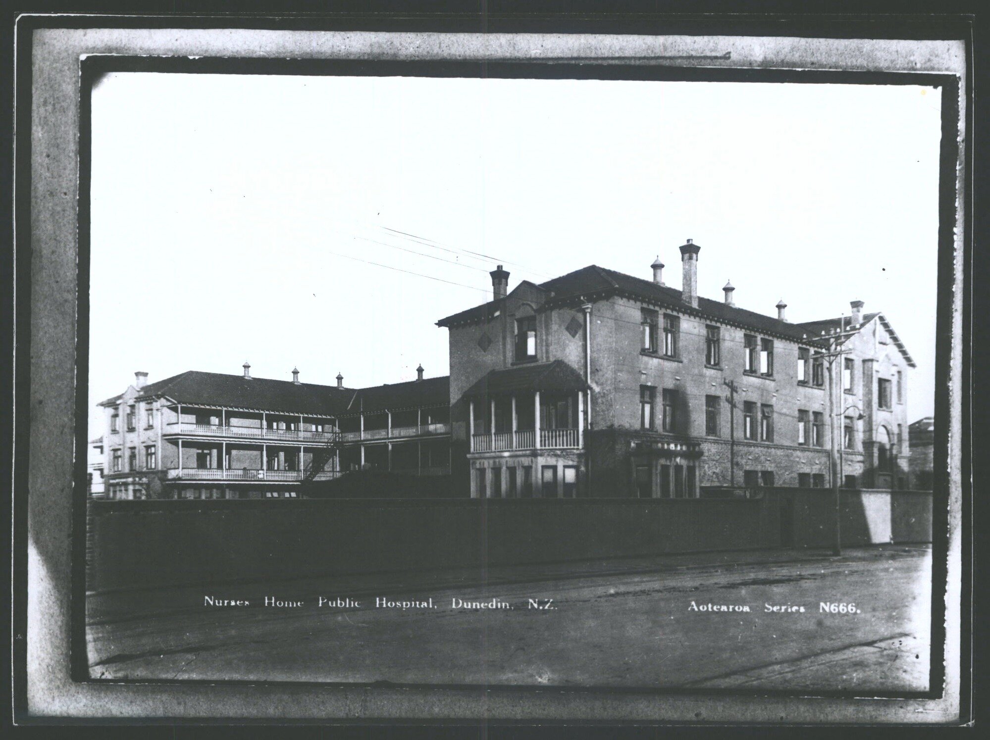 Nurses' Home, Public Hospital, Dunedin, N.Z.