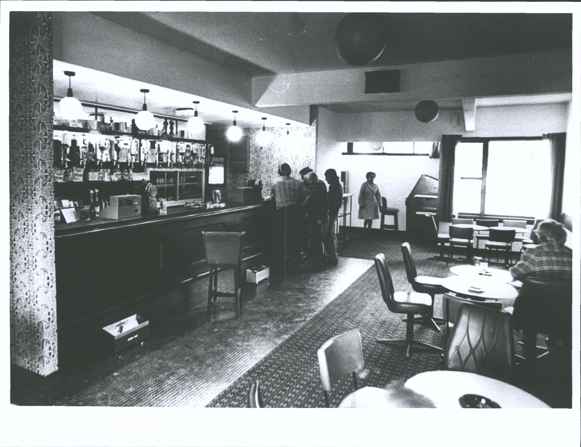 Inside the Oriental Tavern, perhaps