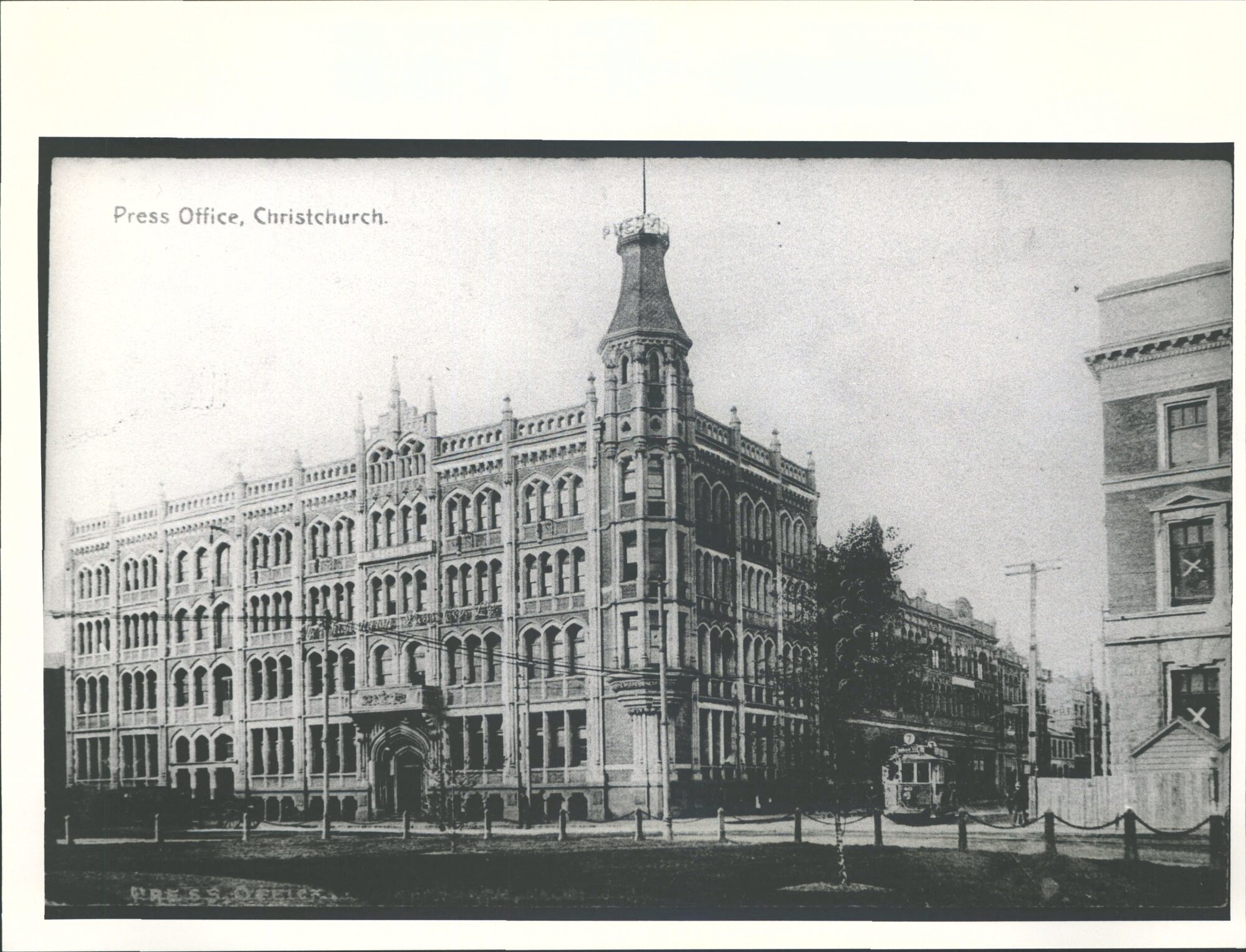 Christchurch Press Building, Cathedral Square