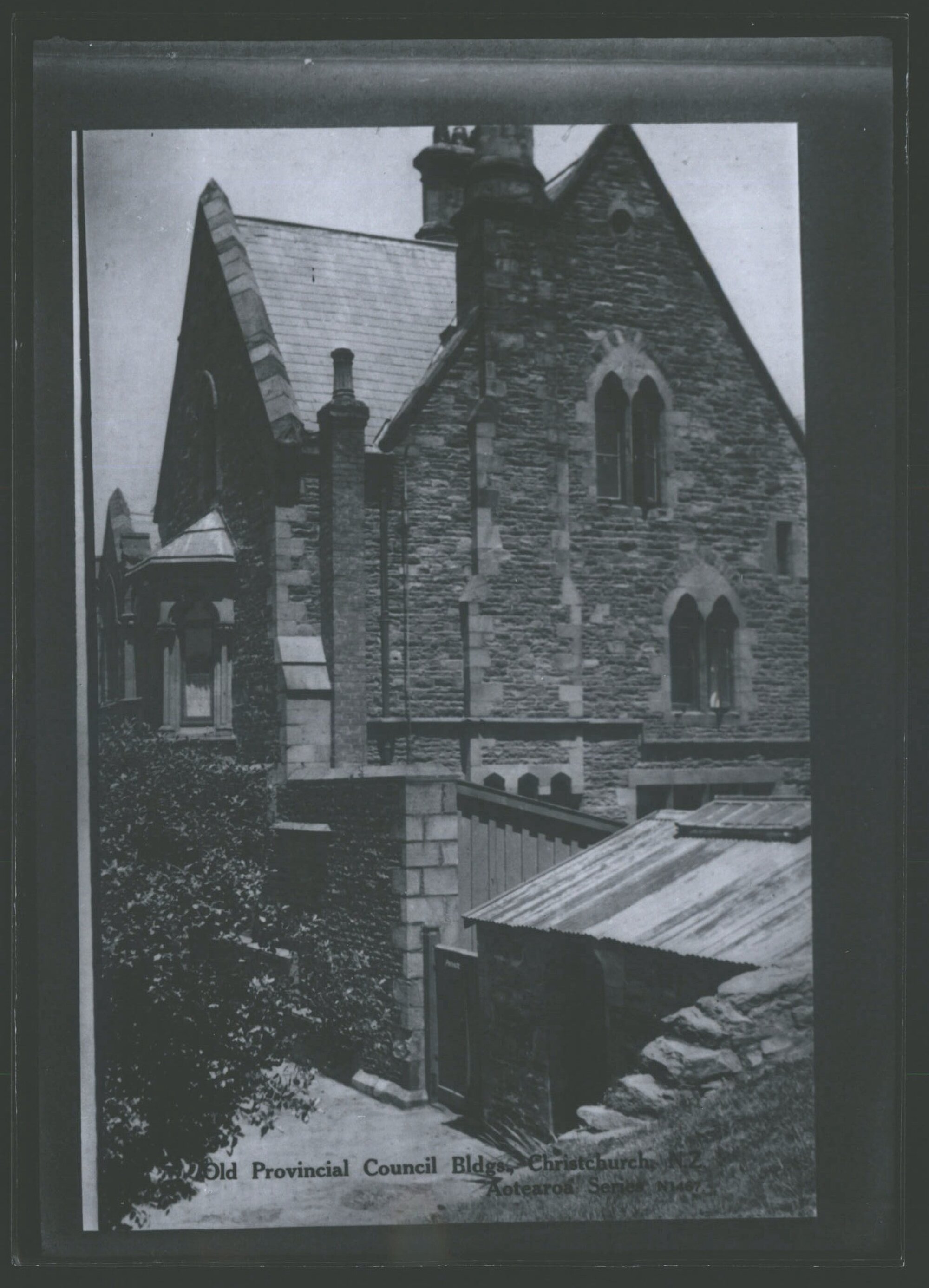 Old Provincial Council Bldgs, Christchurch, N.Z.