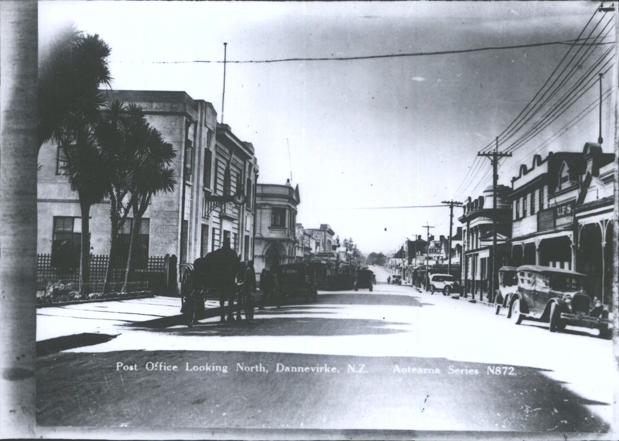 Post office Looking North