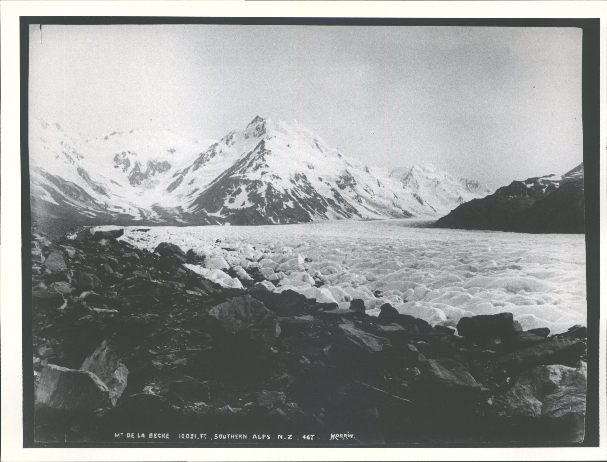 Mount De La Beche, Southern Alps