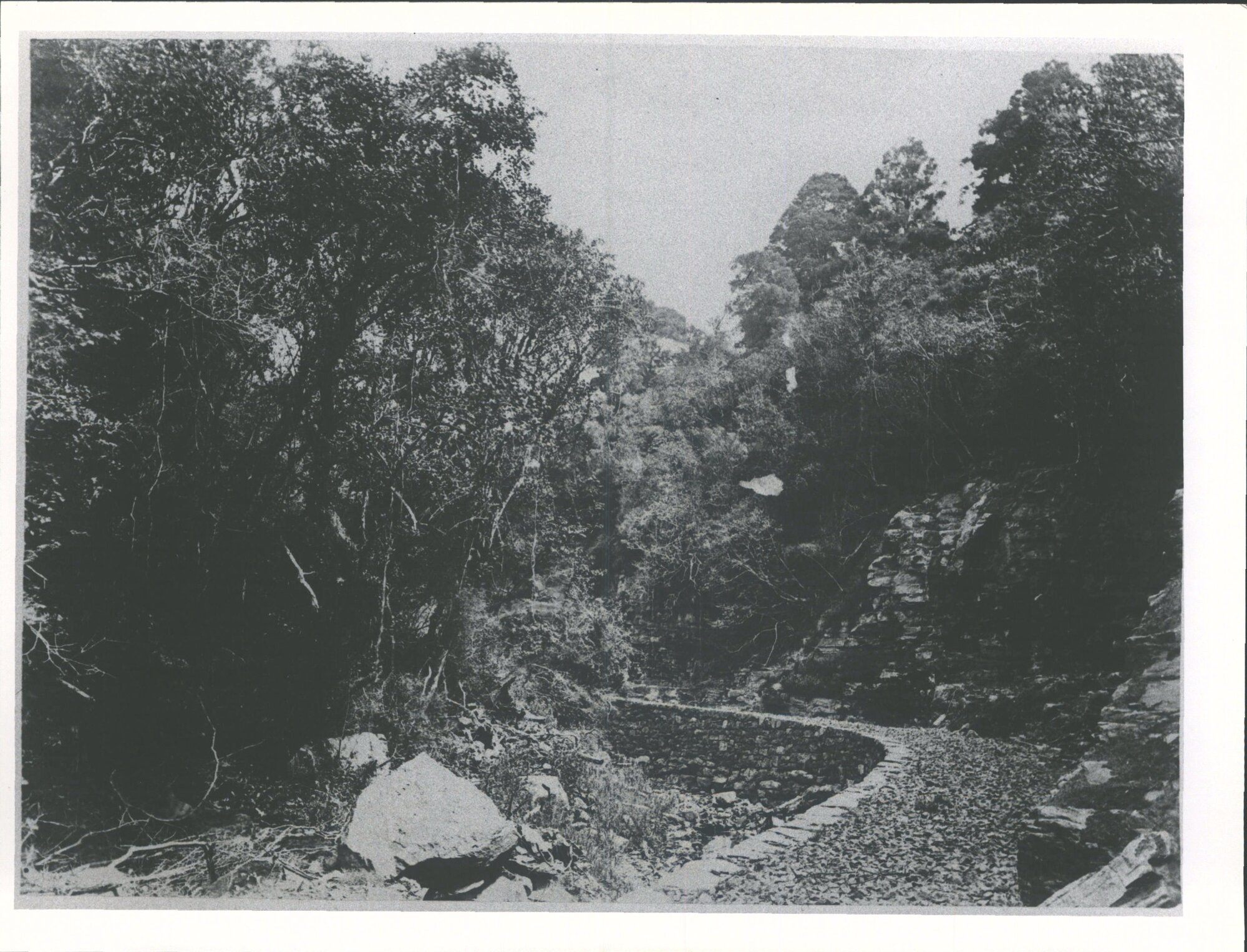 "Road to the waterworks"