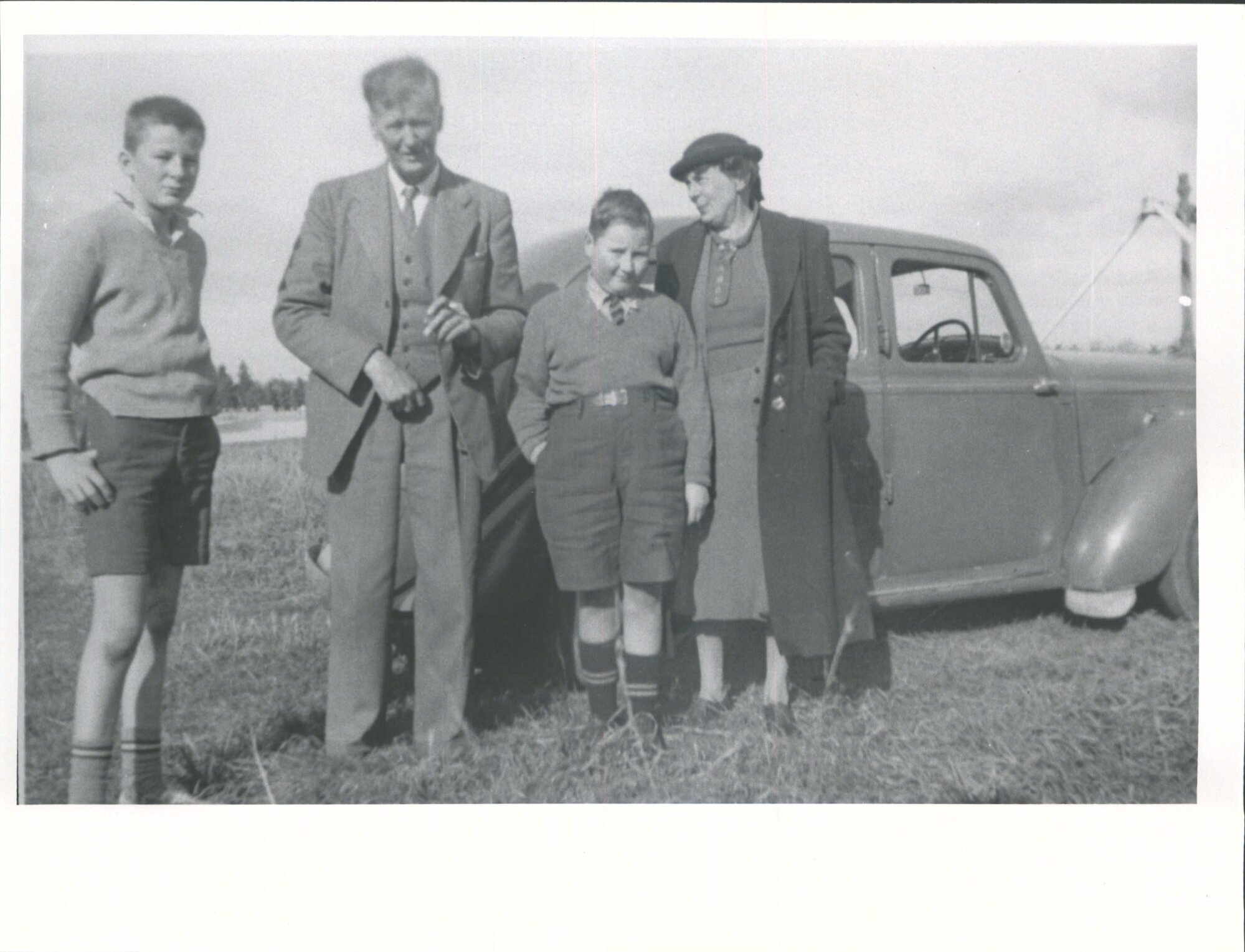 Family group, May Holiday