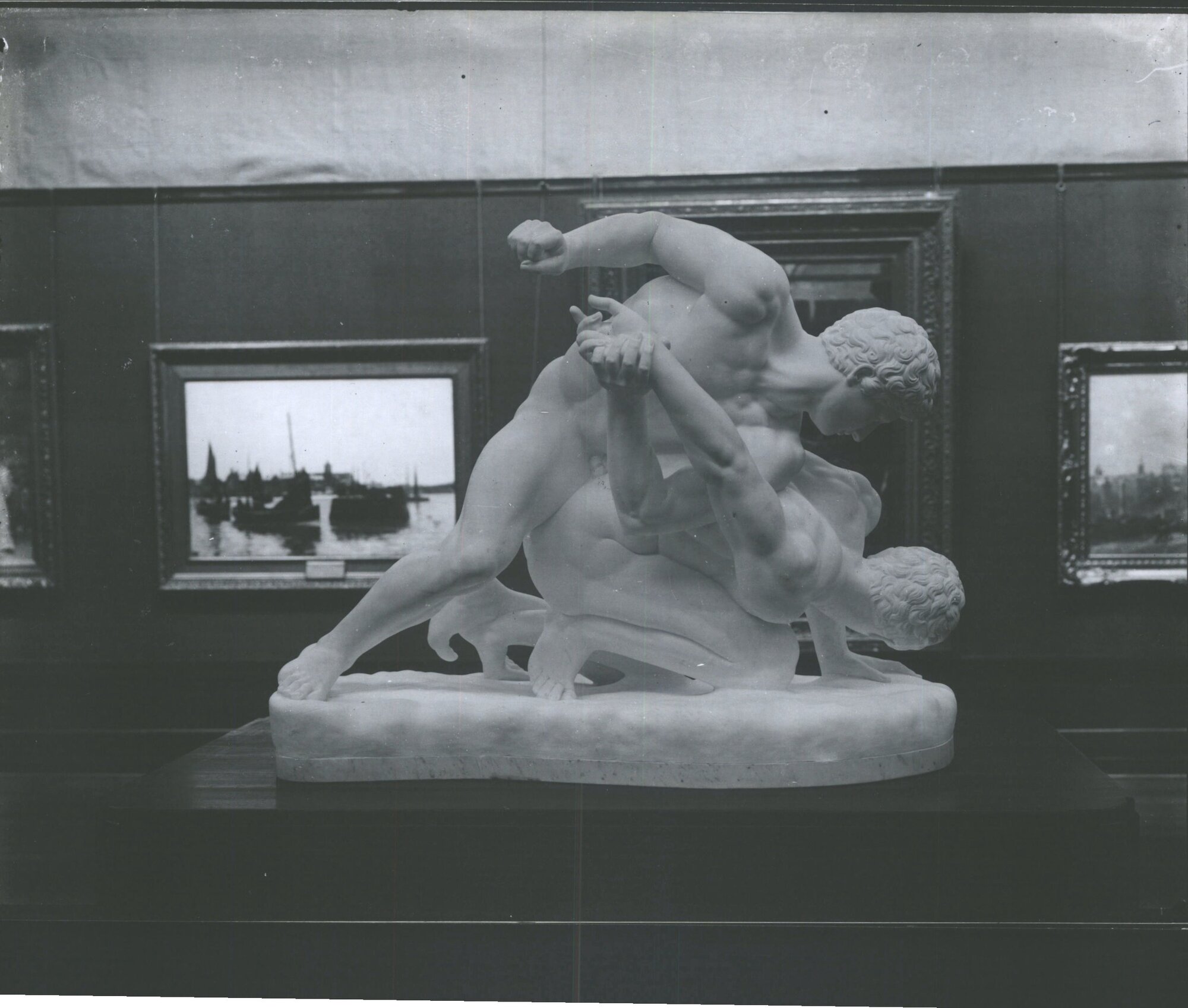 Sculptures and paintings