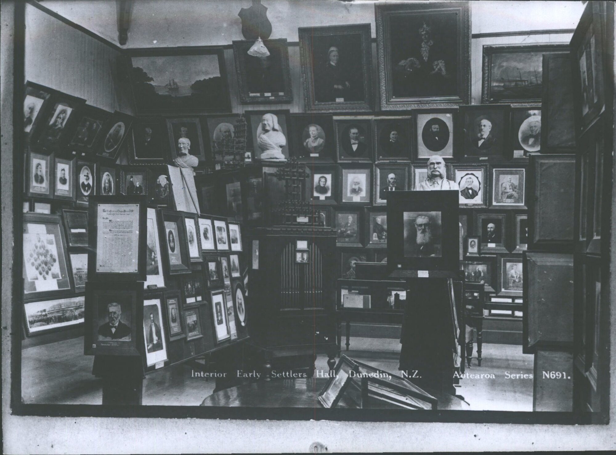 Interior Early Settlers Hall, Dunedin, N.Z.