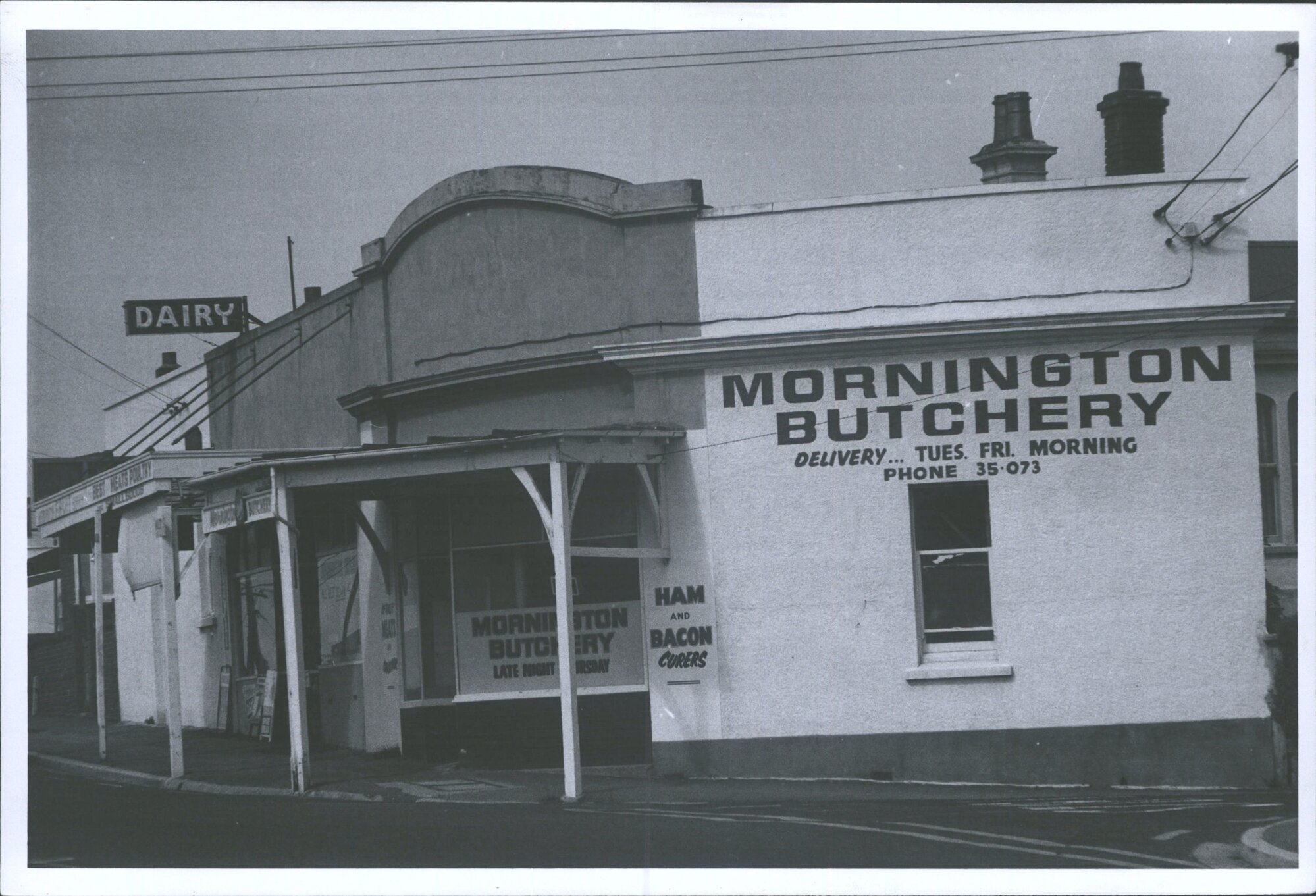 Mornington Butchery,  Cnr of Mailer (Left) and Lawrence Streets, Mornington.