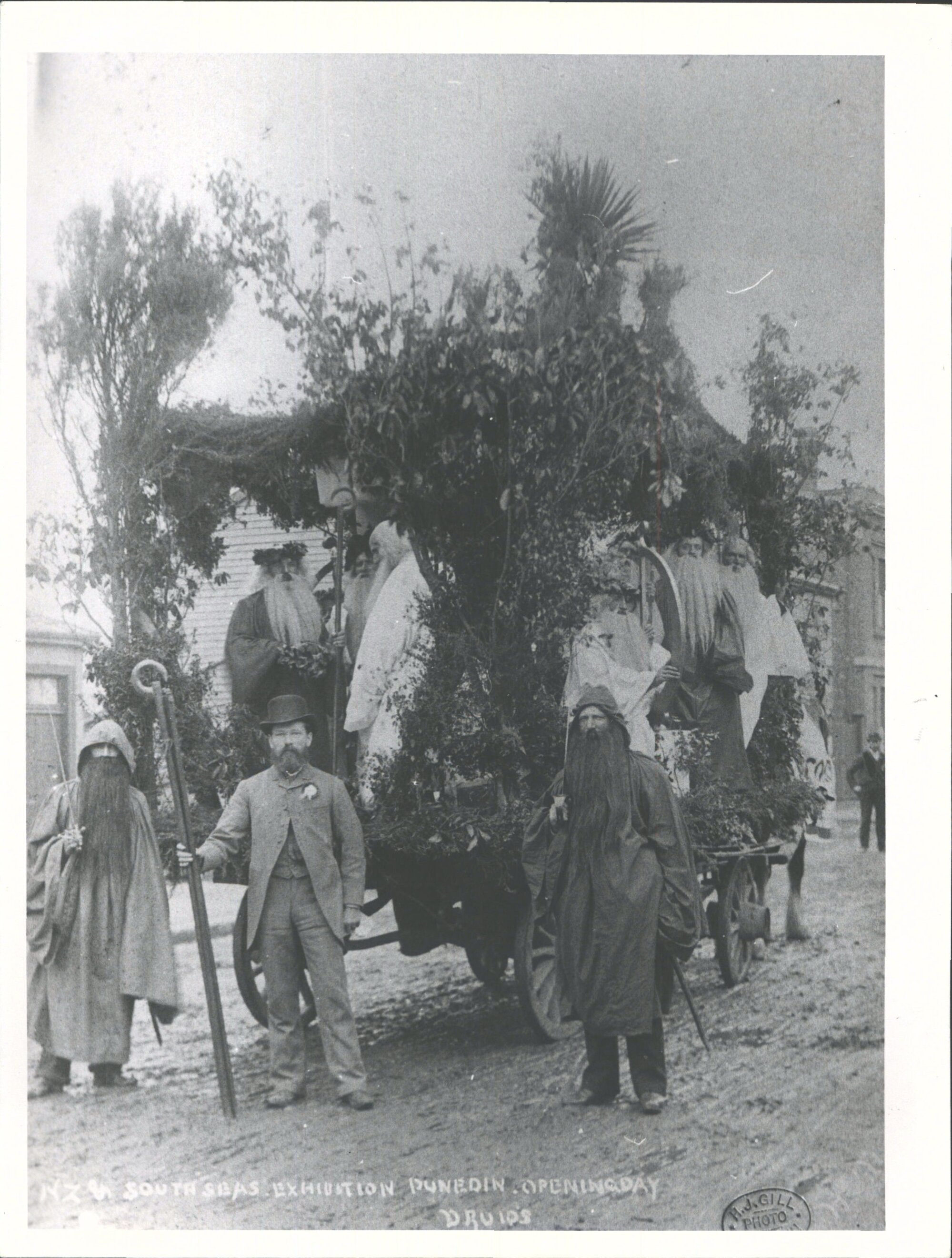 NZ &amp; South Seas Exhibition, Dunedin, Opening Day Druids