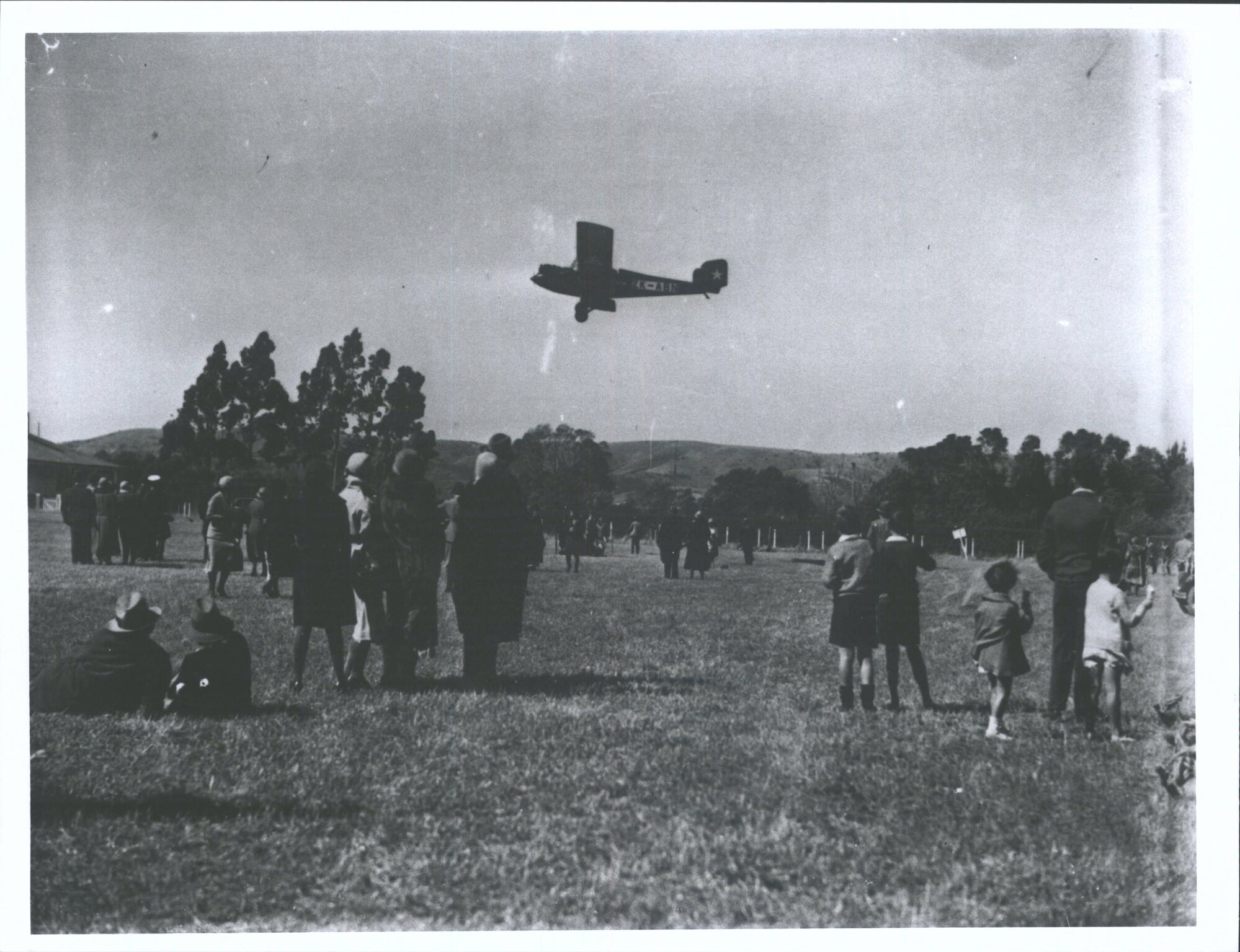 Simmonds Spartan ZK-ABN ("air mail" under lower wing)