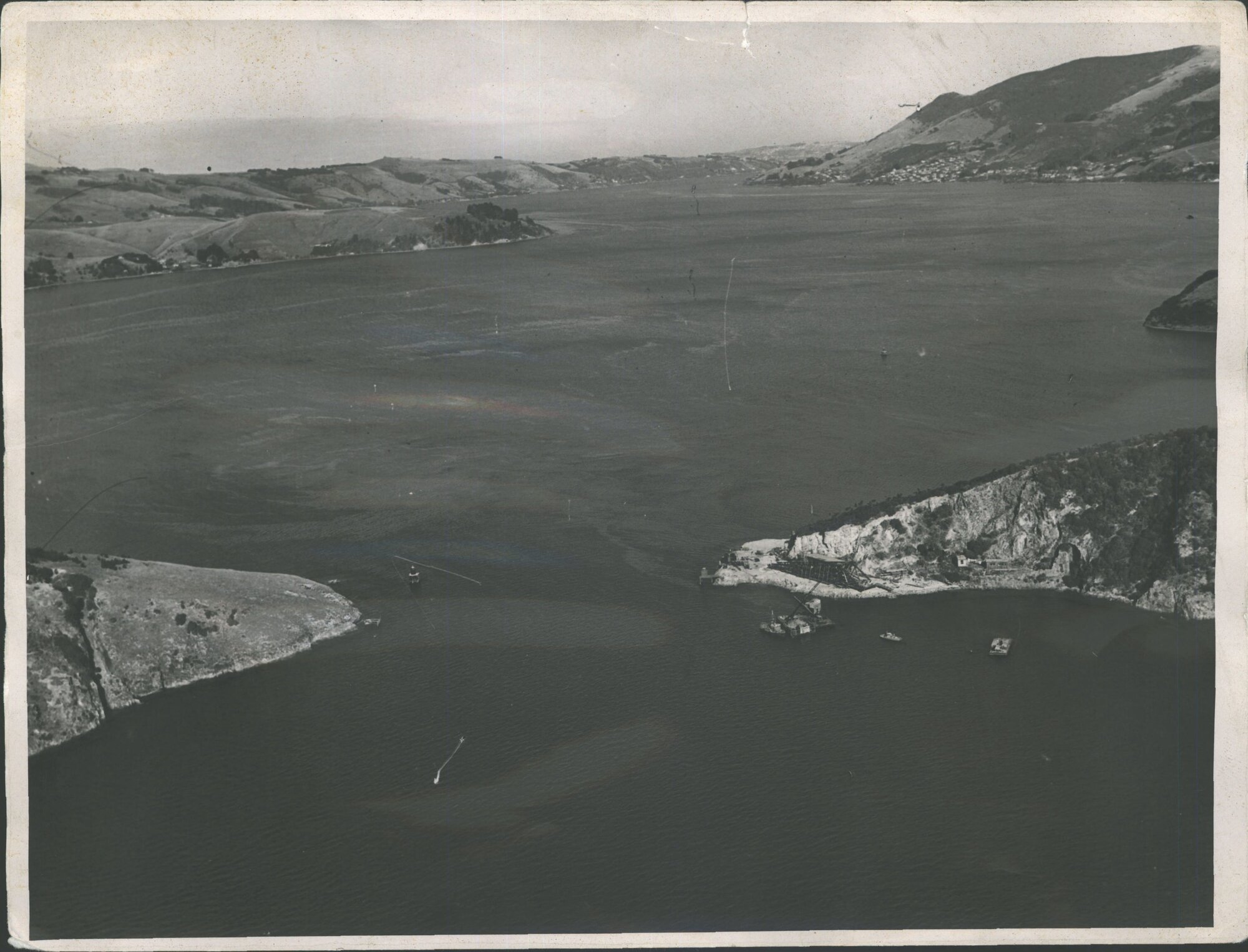 Widening of channel between Quarantine &amp; Goat Islands