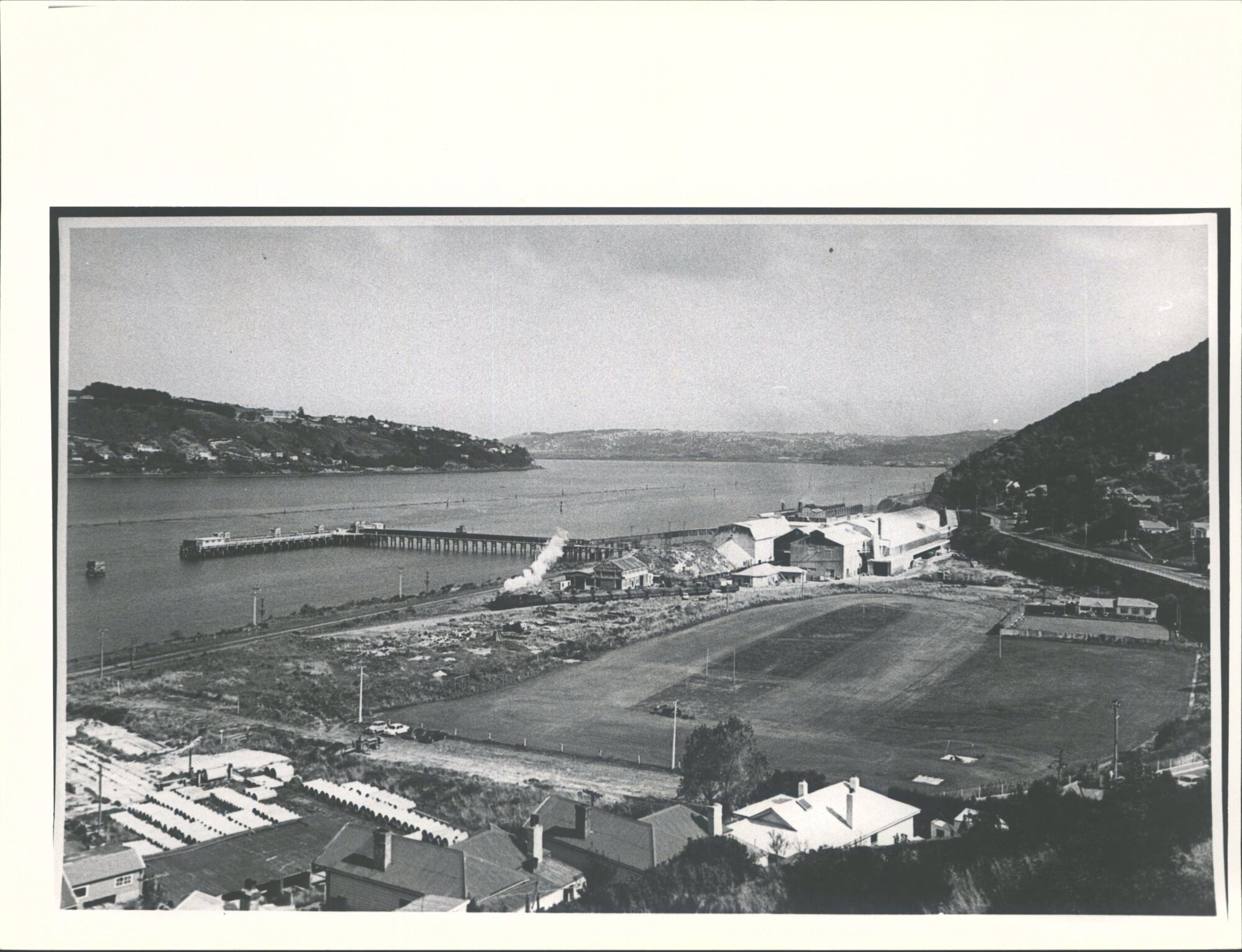 See also Dunedin - Ravens bourne Fertilizer works, march 1963 showing Moller park