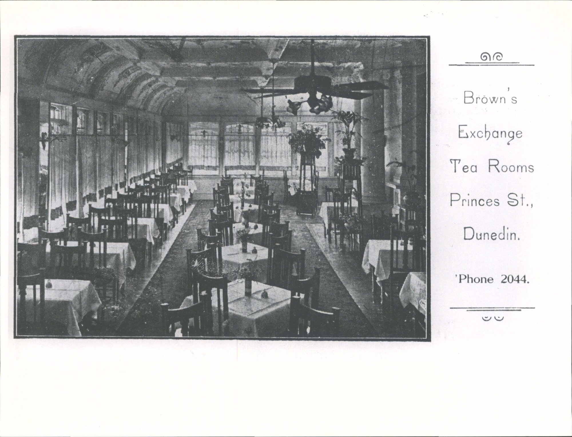 Stock Exchange Buildings, Browns Tea Rooms - Interior