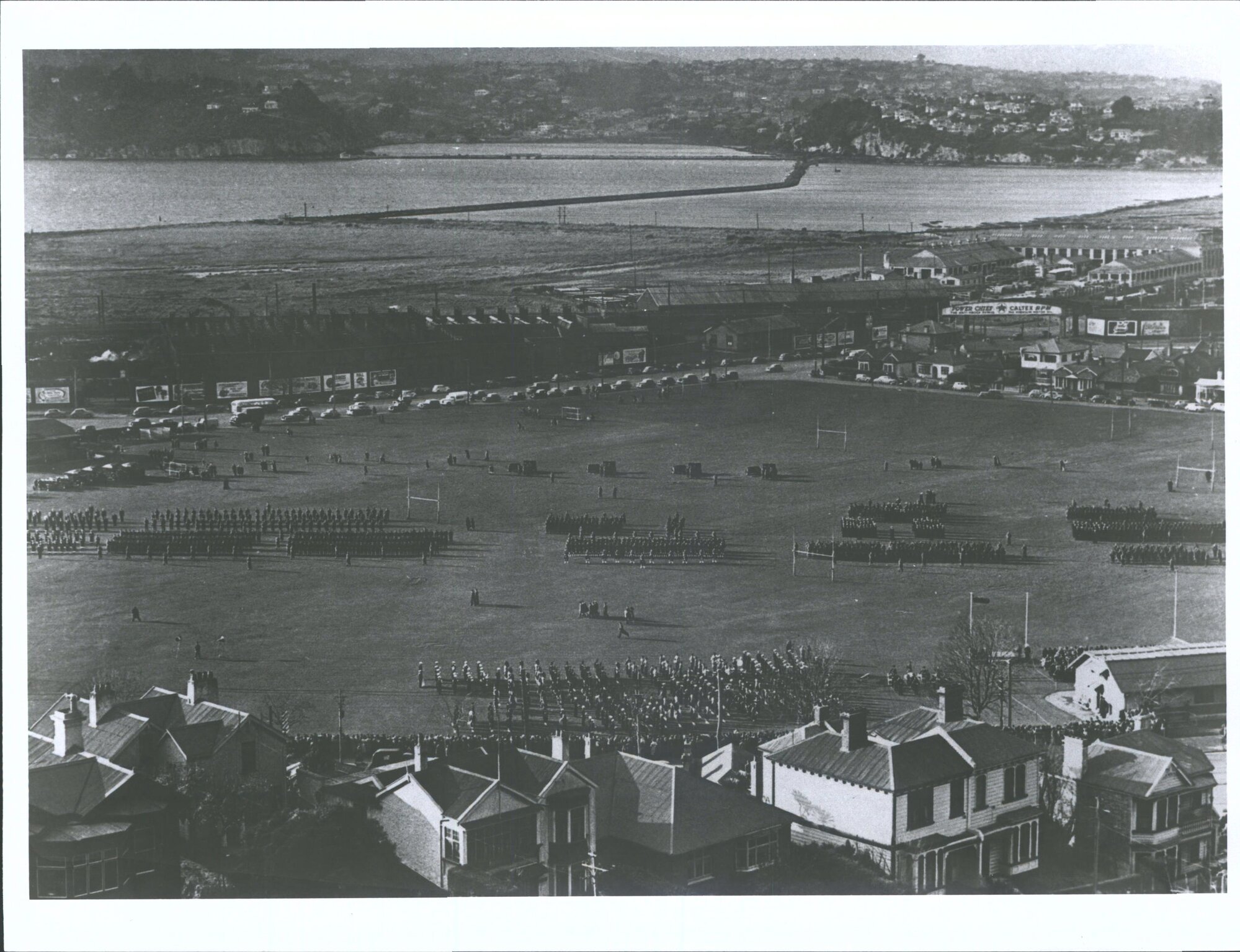 Military Parade - possibly celebrating Queen Elizabeth II's coronation