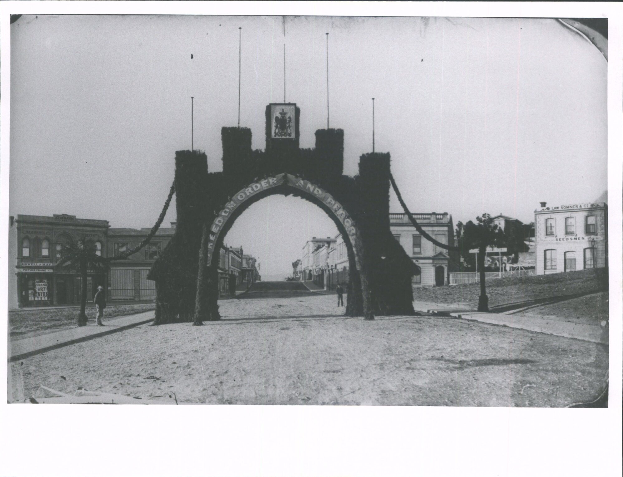 The Governor's Visit [visit of Alfred Ernest Duke of Edinburgh]