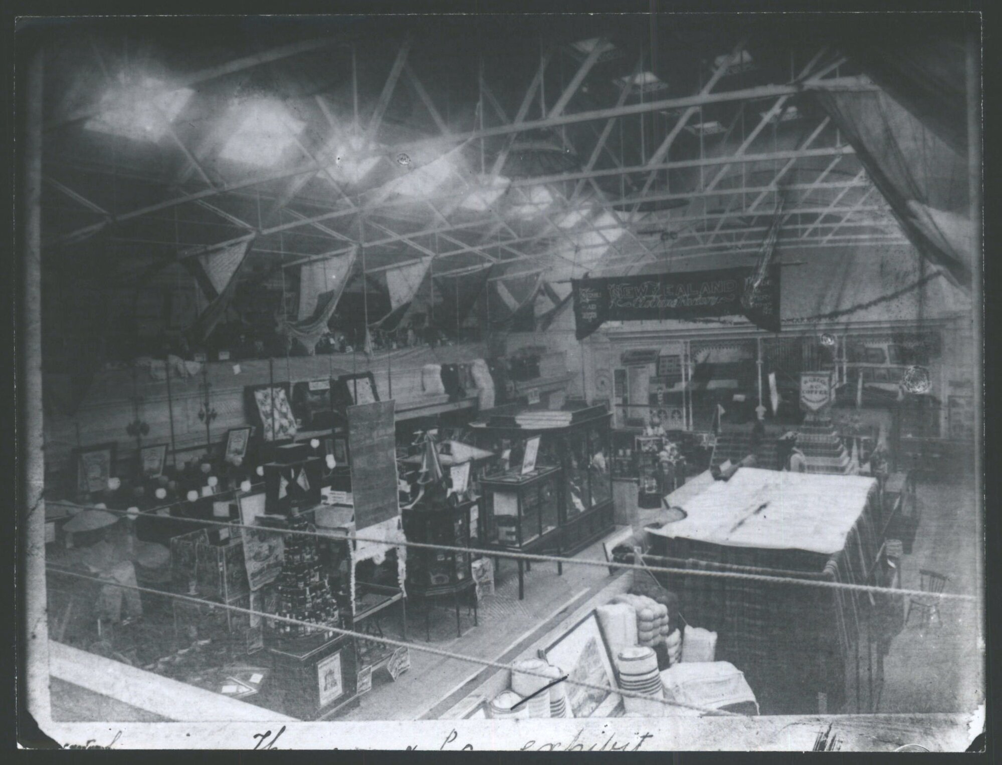 Display at Dunedin Industrial Exhibition